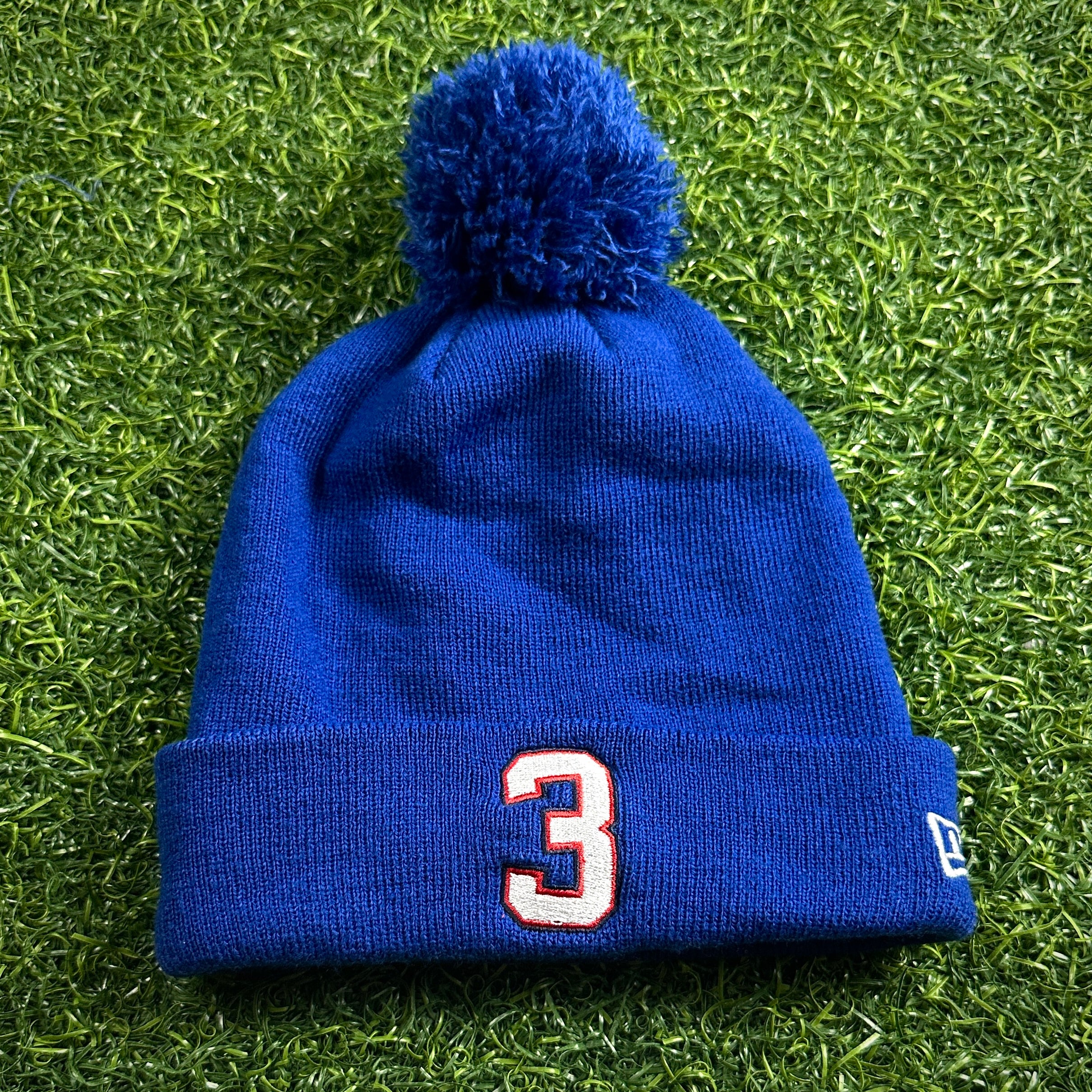 01/08/2023 New Era NFL Team Issued Hat Buffalo Bills Damar Hamlin 3 Pro Model