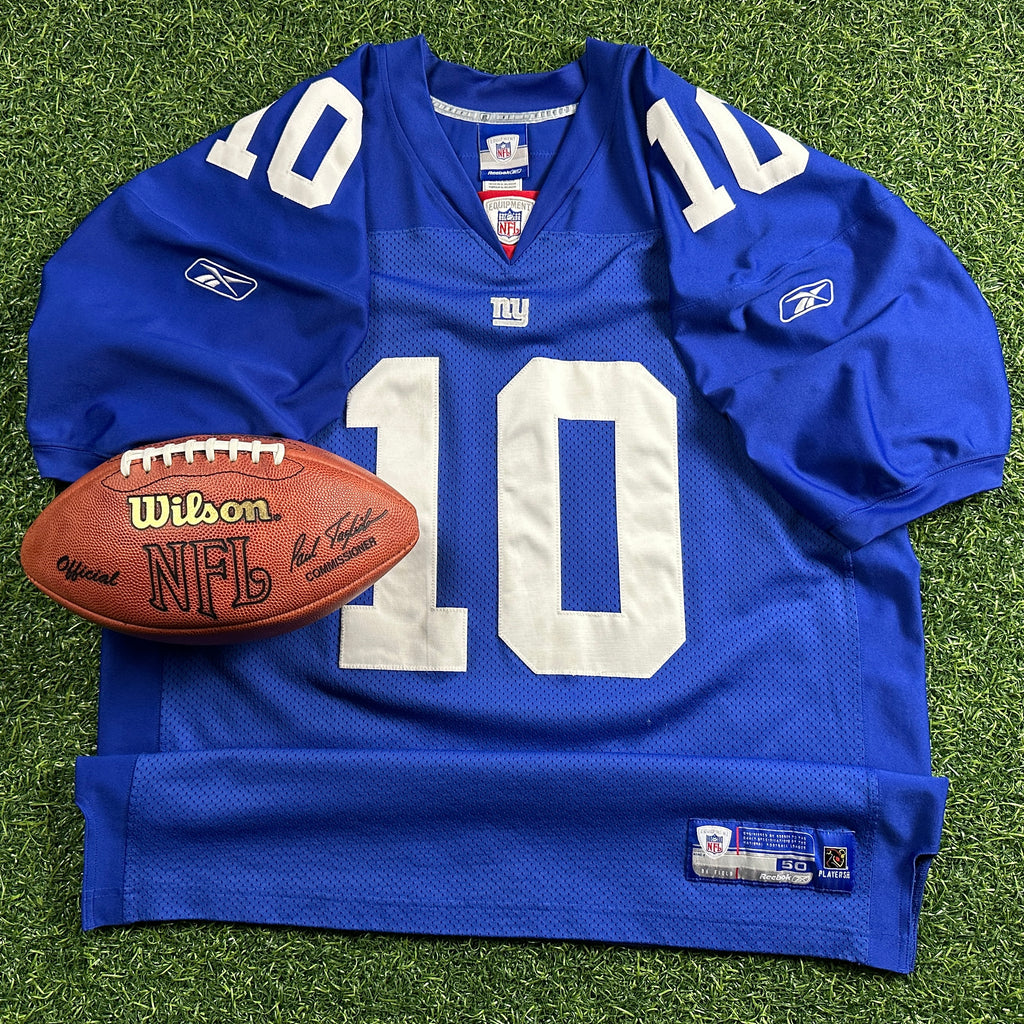 2005 Reebok NFL Authentic Jersey New York Giants Eli Manning Sz. 50 Vintage