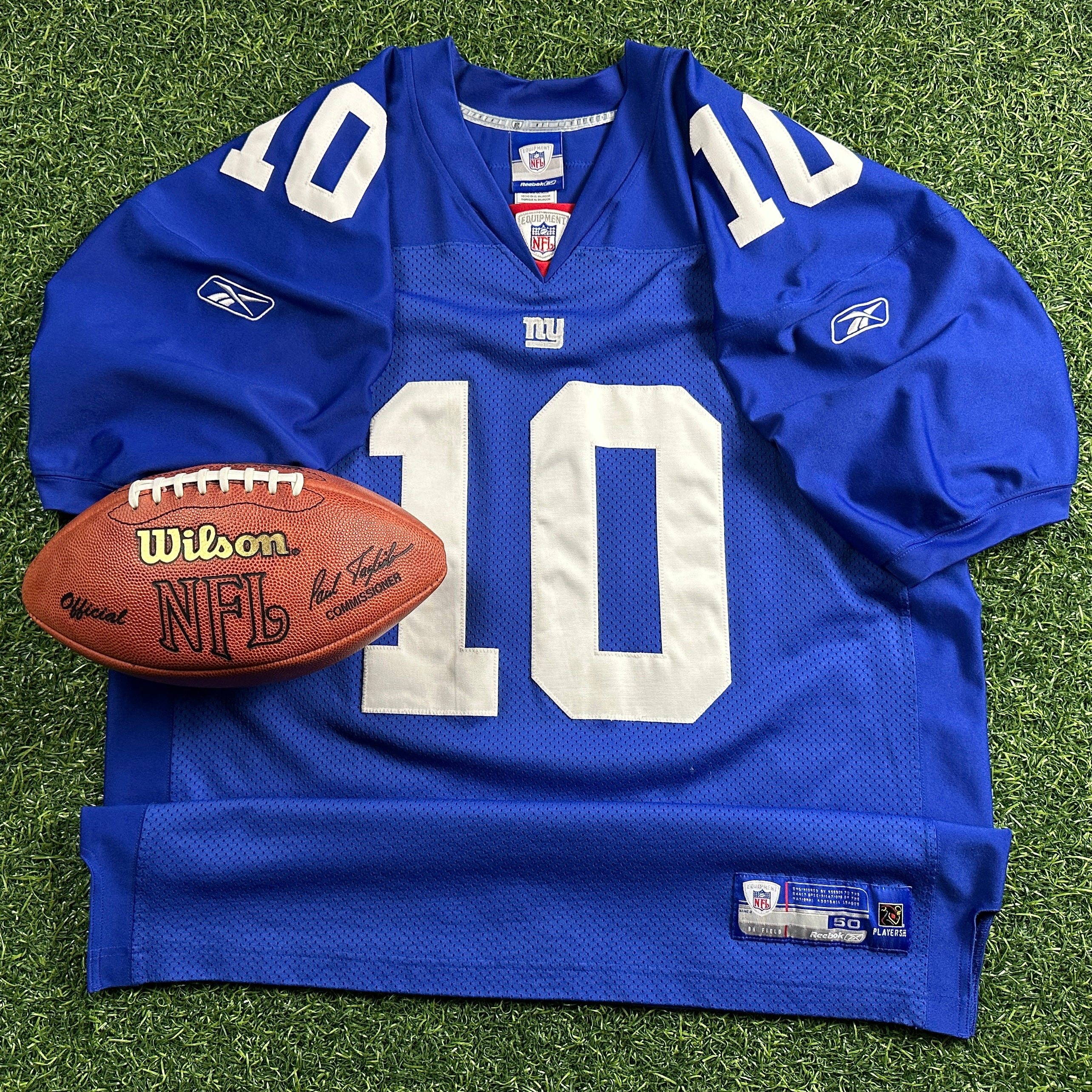 2005 Reebok NFL Authentic Jersey New York Giants Eli Manning Sz. 50 Vintage