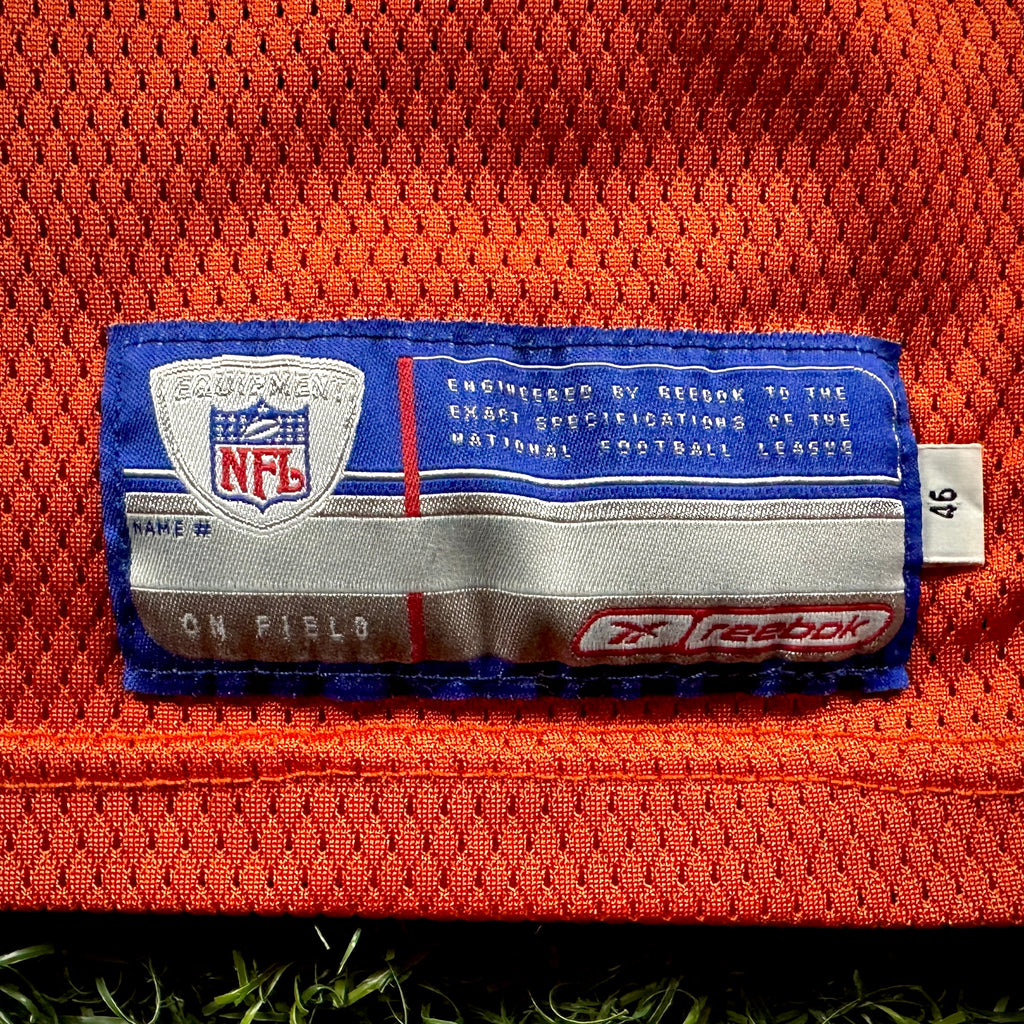 2003 Reebok NFL Authentic Team-Issued Jersey Cleveland Browns Gerard Warren Sz. 46 Orange Alternate