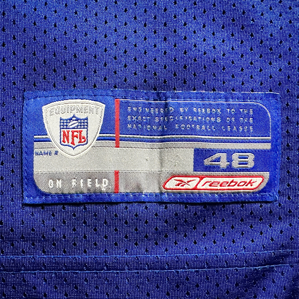 2002 Reebok NFL Authentic Jersey New York Giants Jason Sehorn Sz. 48 Vintage