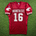 1997 Russell NCAA Team-Issued Game Jersey Washington State Cougars Ryan Leaf Sz. 50