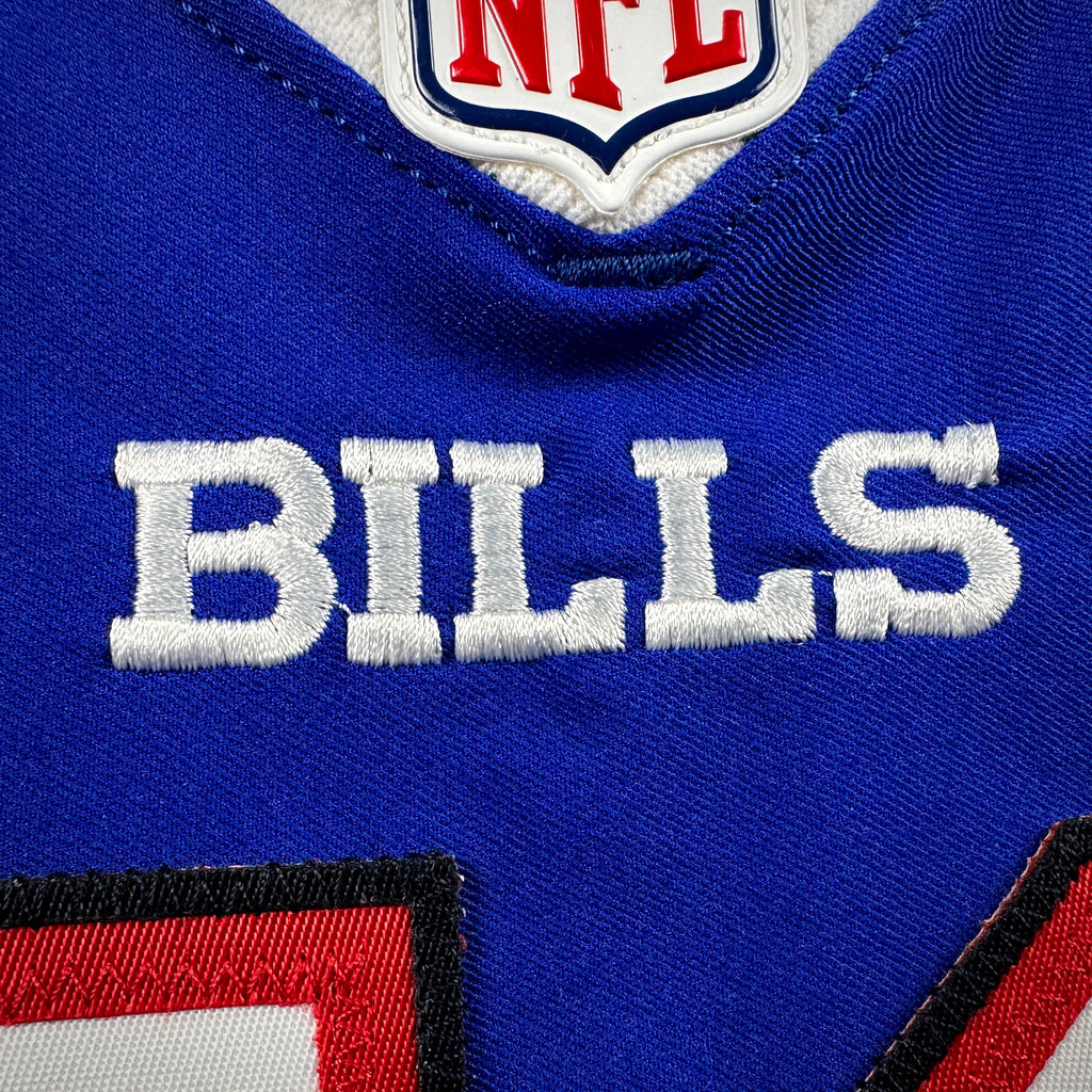 2016 Nike NFL Team-Issued Game Jersey Buffalo Bills Eric Wood Sz. 46 LINE COA
