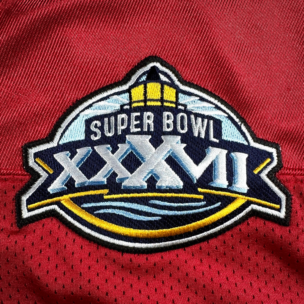 2002 Reebok NFL Authentic Jersey Tampa Bay Buccaneers Keyshawn Johnson Sz. 48 Super Bowl XXXVII