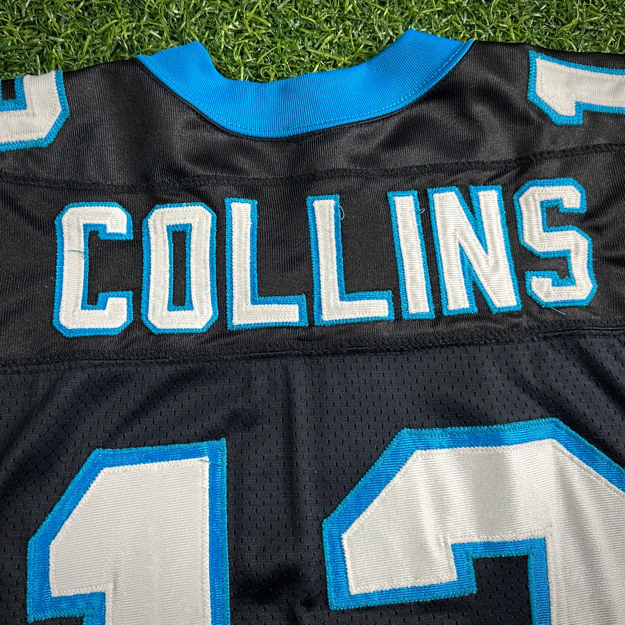 1995 Wilson NFL Authentic Jersey Carolina Panthers Keery Collins Rookie Sz. 46