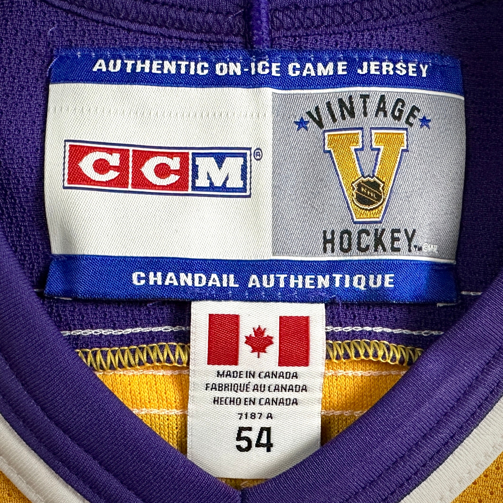 New CCM NHL X NBA Jersey Los Angeles Lakers Kings Kobe Bryant 54 Throwback RIP