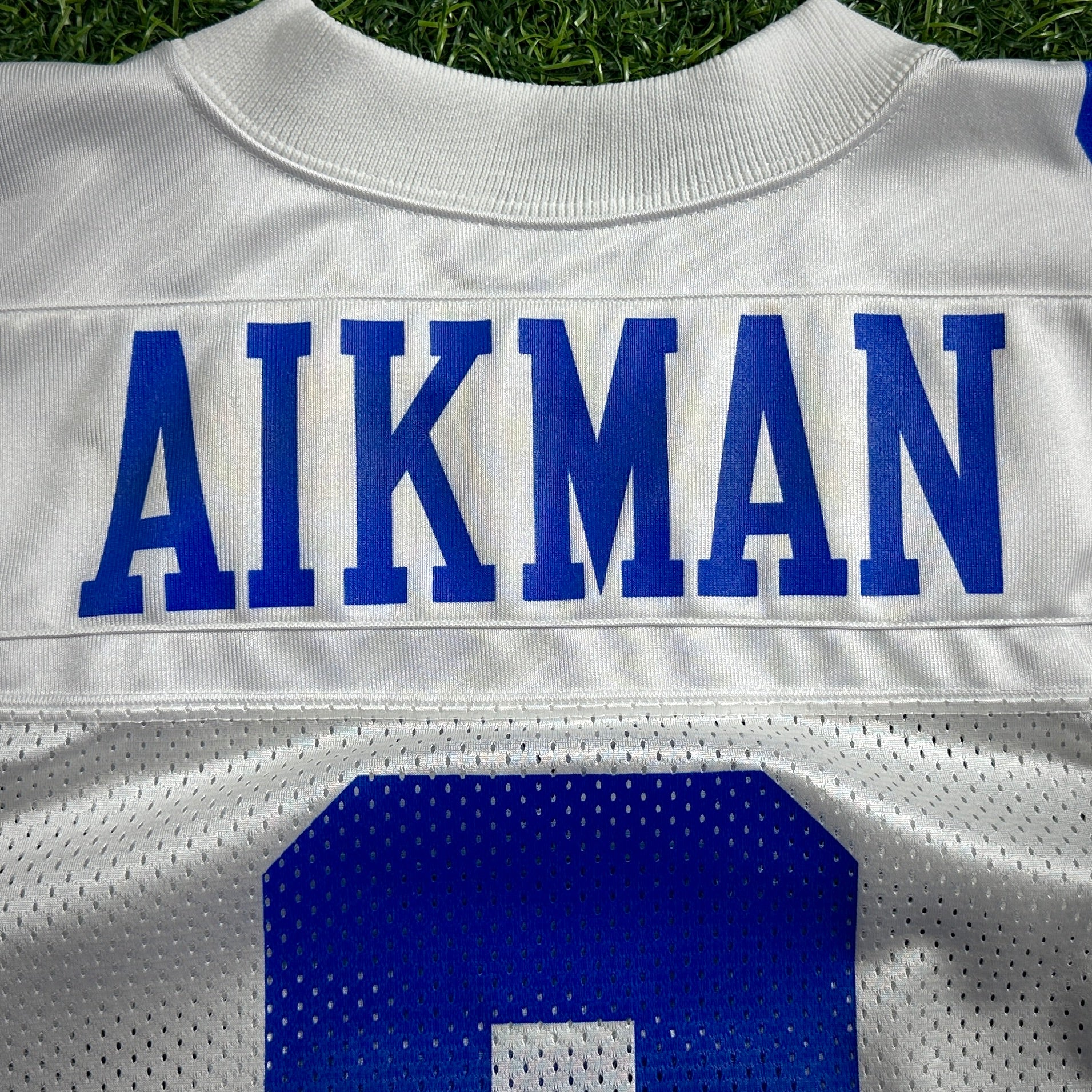 1999 Nike NFL Authentic Jersey Dallas Cowboys Troy Aikman Sz. 48 XL Vintage