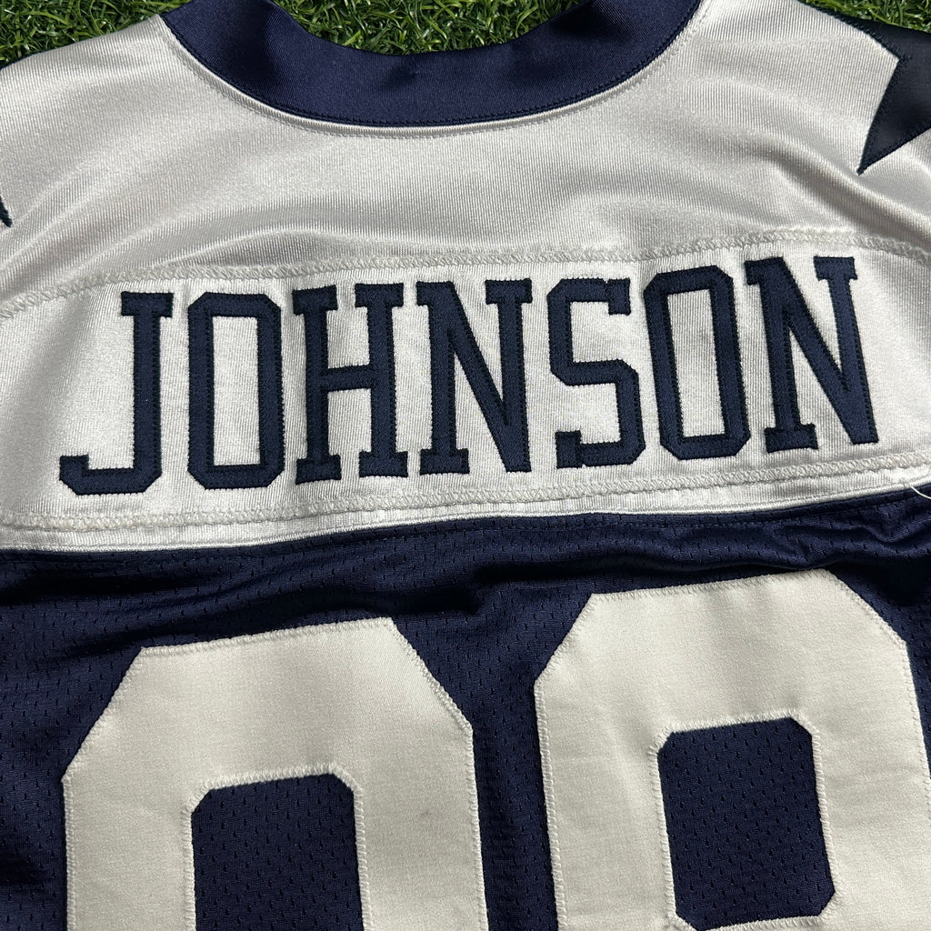 2009 Reebok NFL Game-Used Thanksgiving Throwback Jersey Dallas Cowboys Curtis Johnson Sz. 50
