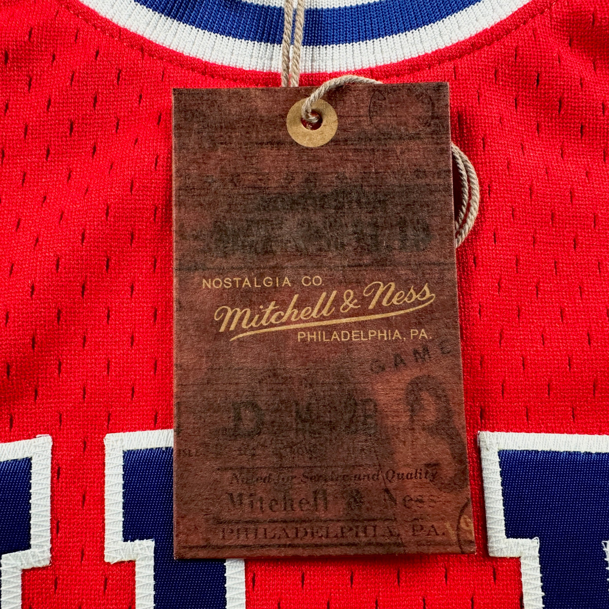 Mitchell & Ness NFL Authentic Buffalo Bills Custom Basketball Jersey Josh Allen Sz. 2XL
