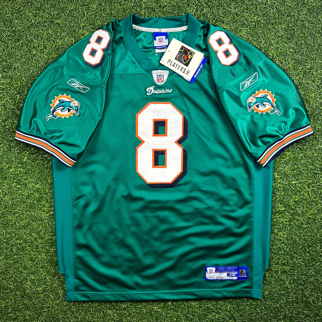 New! 2006 Reebok NFL Authentic Jersey Miami Dolphins Daunte Culpepper Sz. 48 NWT