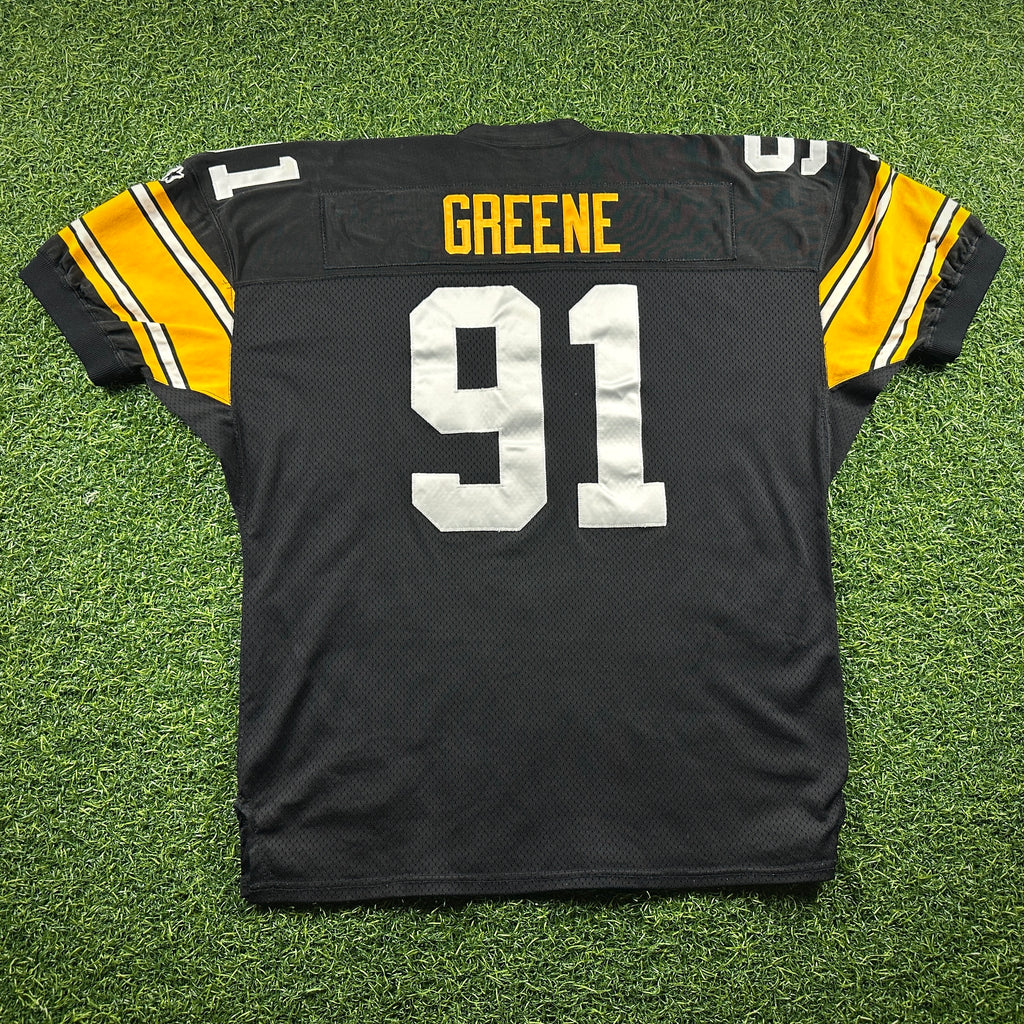 1995 Starter NFL Authentic Jersey Pittsburgh Steelers Kevin Greene Sz 54 Vintage