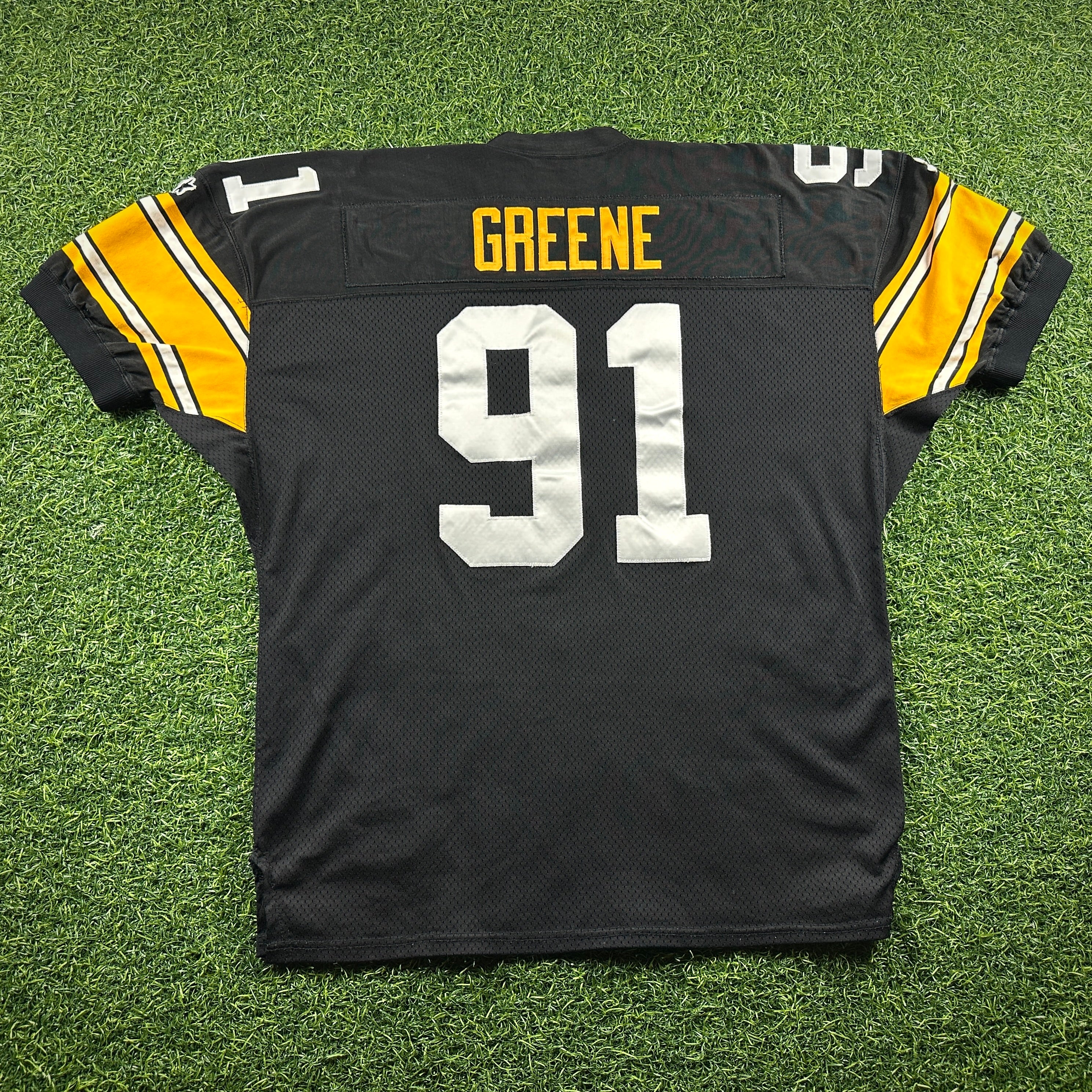 1995 Starter NFL Authentic Jersey Pittsburgh Steelers Kevin Greene Sz 54 Vintage