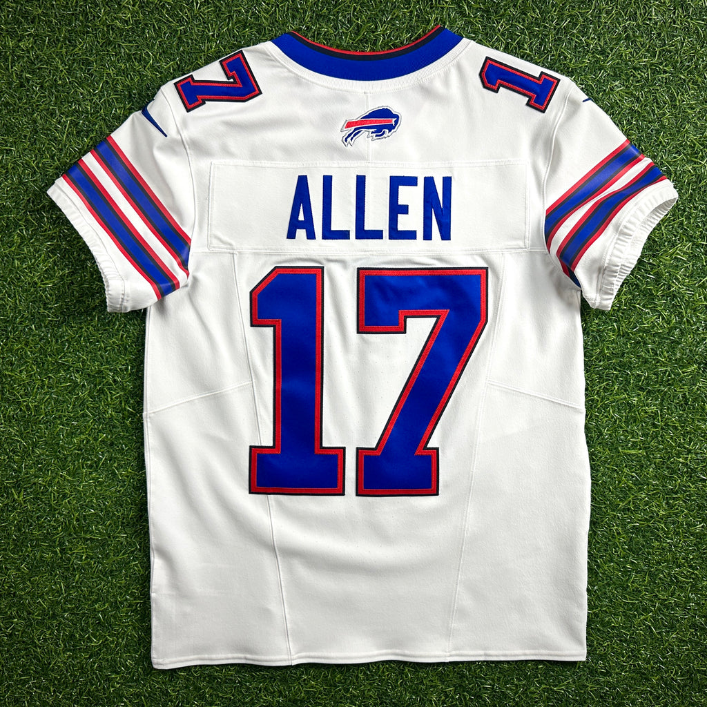 New! 2025 Nike NFL Vapor FUSE Elite Authentic Jersey Buffalo Bills Josh Allen Sz. 40 White Road