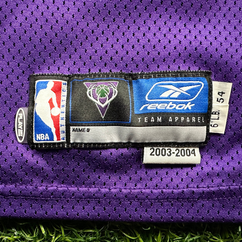 2003/04 Reebok NBA Team Issued Game Jersey Milwaukee Bucks Sz. 54 Berlin WI