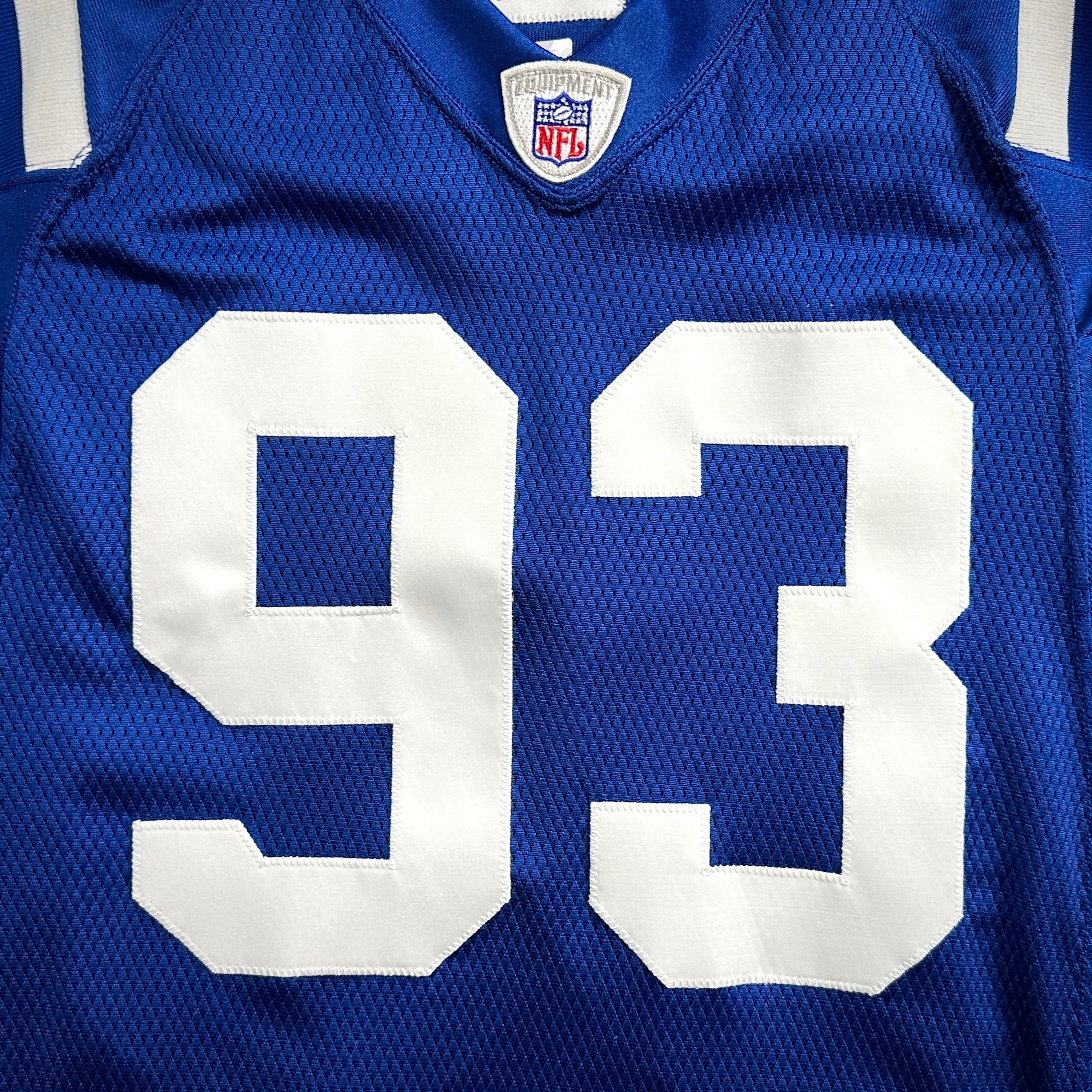 2004 Reebok NFL Team Issued Game Jersey Indianapolis Colts Dwight Freeney Sz. 50 Autograph PSA