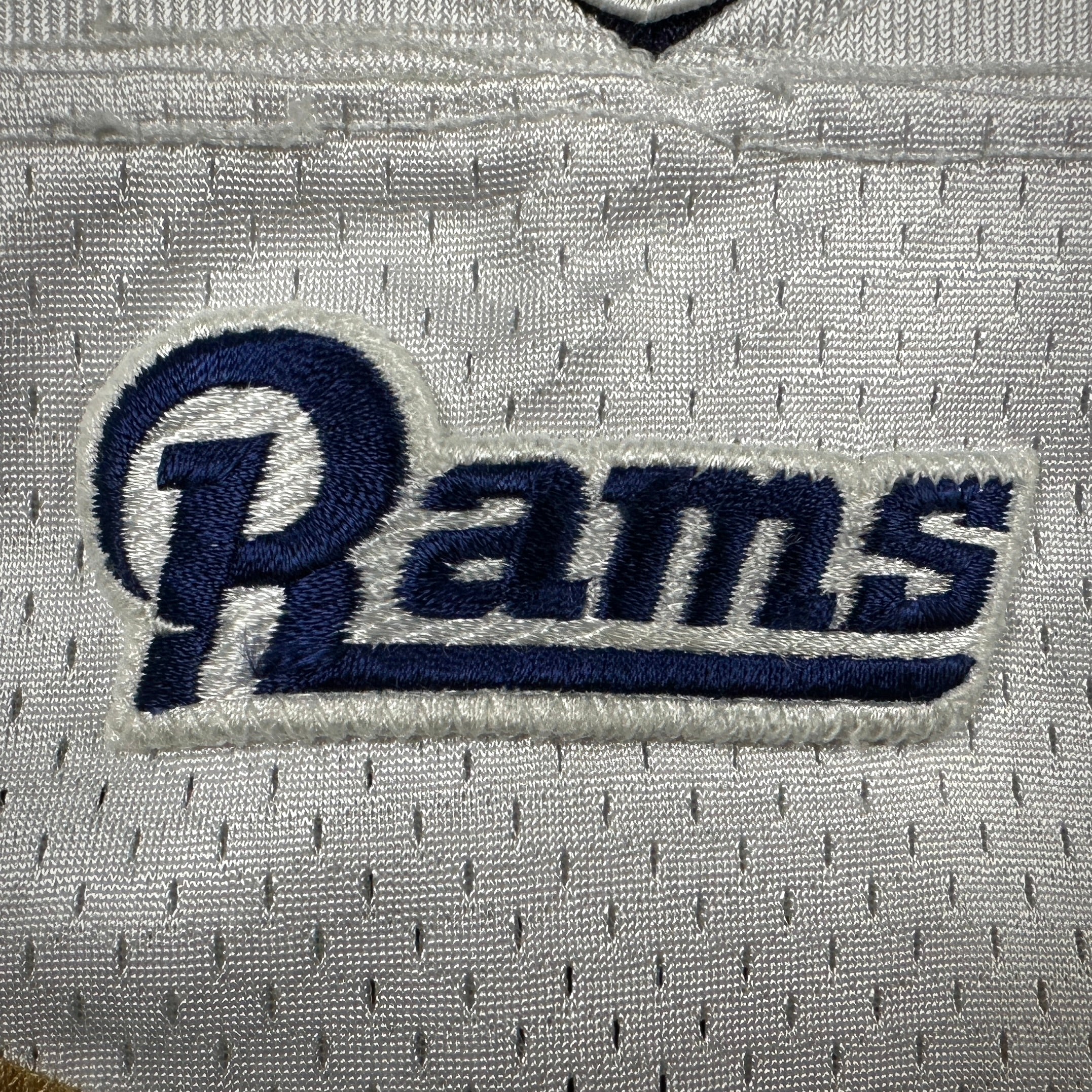 2003 Reebok NFL Game-Used Rookie Jersey St. Louis Rams Mike Furrey Sz. 44 Repairs