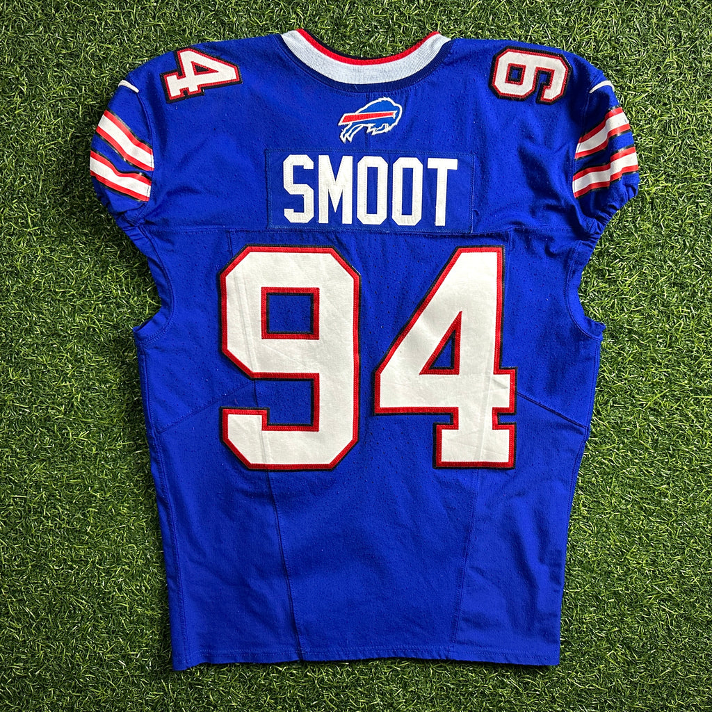 2023 Nike NFL Game-Used Jersey Buffalo Bills Dawuane Smoot Sz. 44 Team COA
