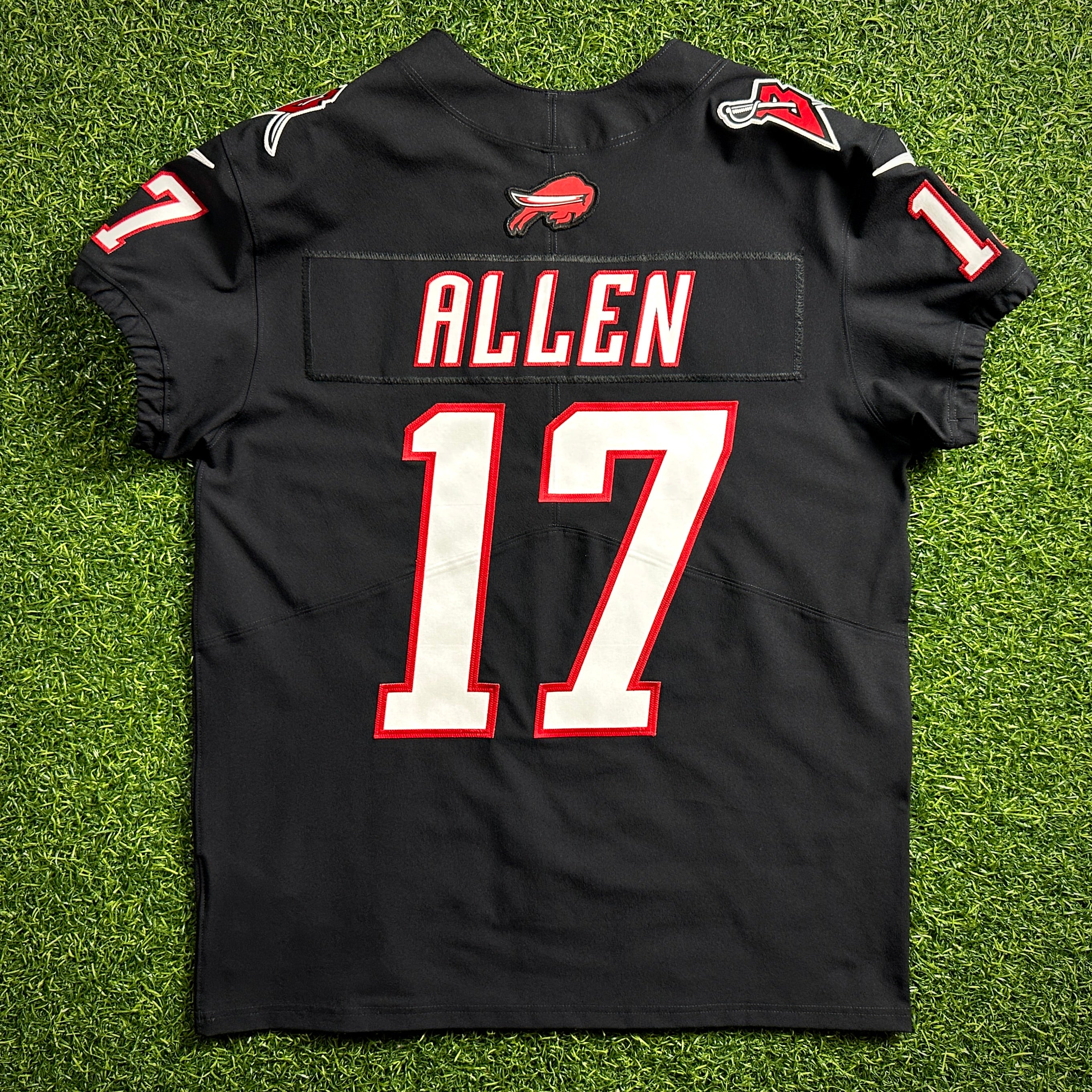 New! Nike NFL X NHL Vapor Elite Authentic Jersey Buffalo Bills Sabres Josh Allen Sz. 44