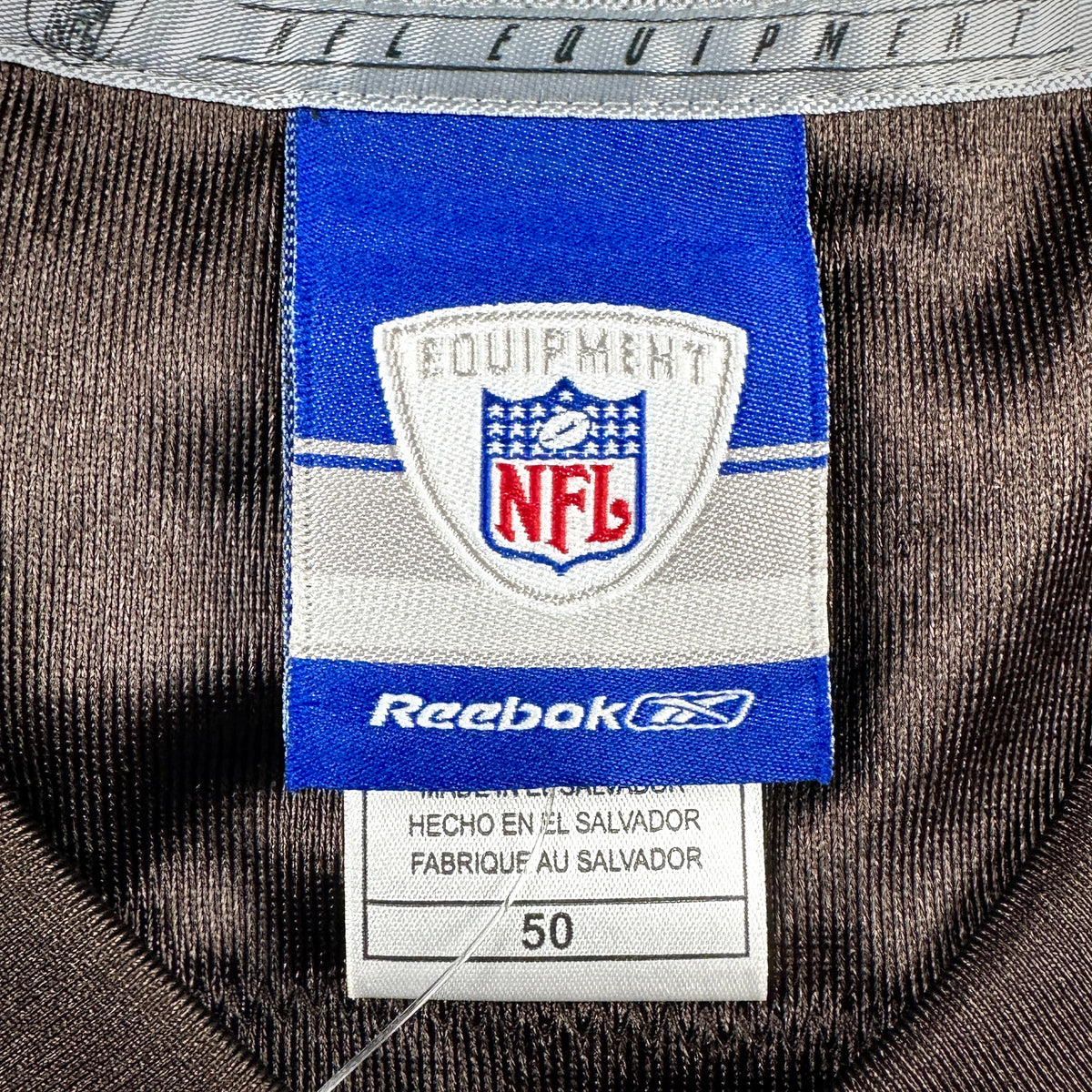 New! 2006 Reebok NFL Authentic Jersey Cleveland Browns Reuben Droughns Sz. 50 Vintage