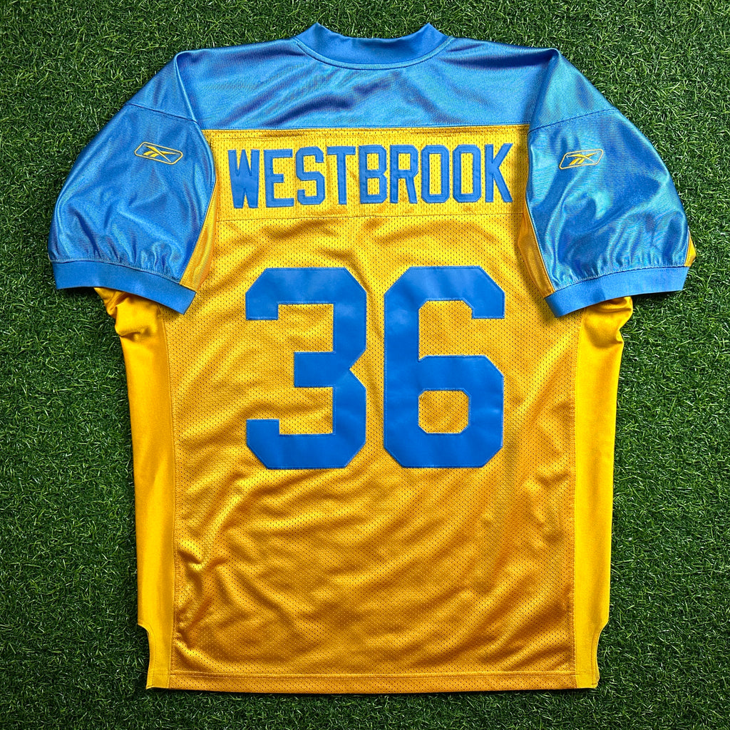 2007 Reebok NFL Authentic Jersey Philadelphia Eagles Brian Westbrook 52 Yellow