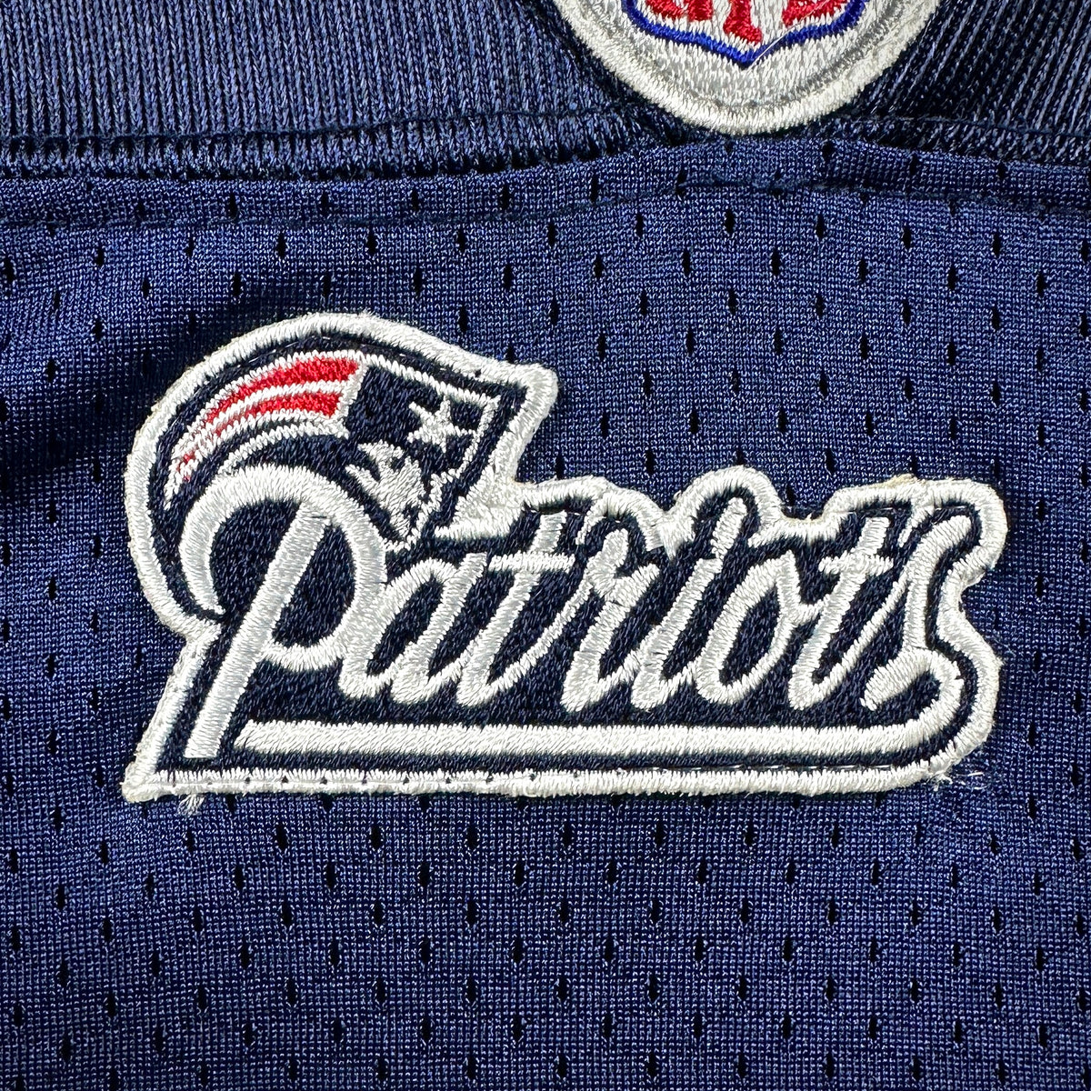 2007 Reebok NFL Authentic Jersey New England Patriots Randy Moss Blue Home Sz. 52