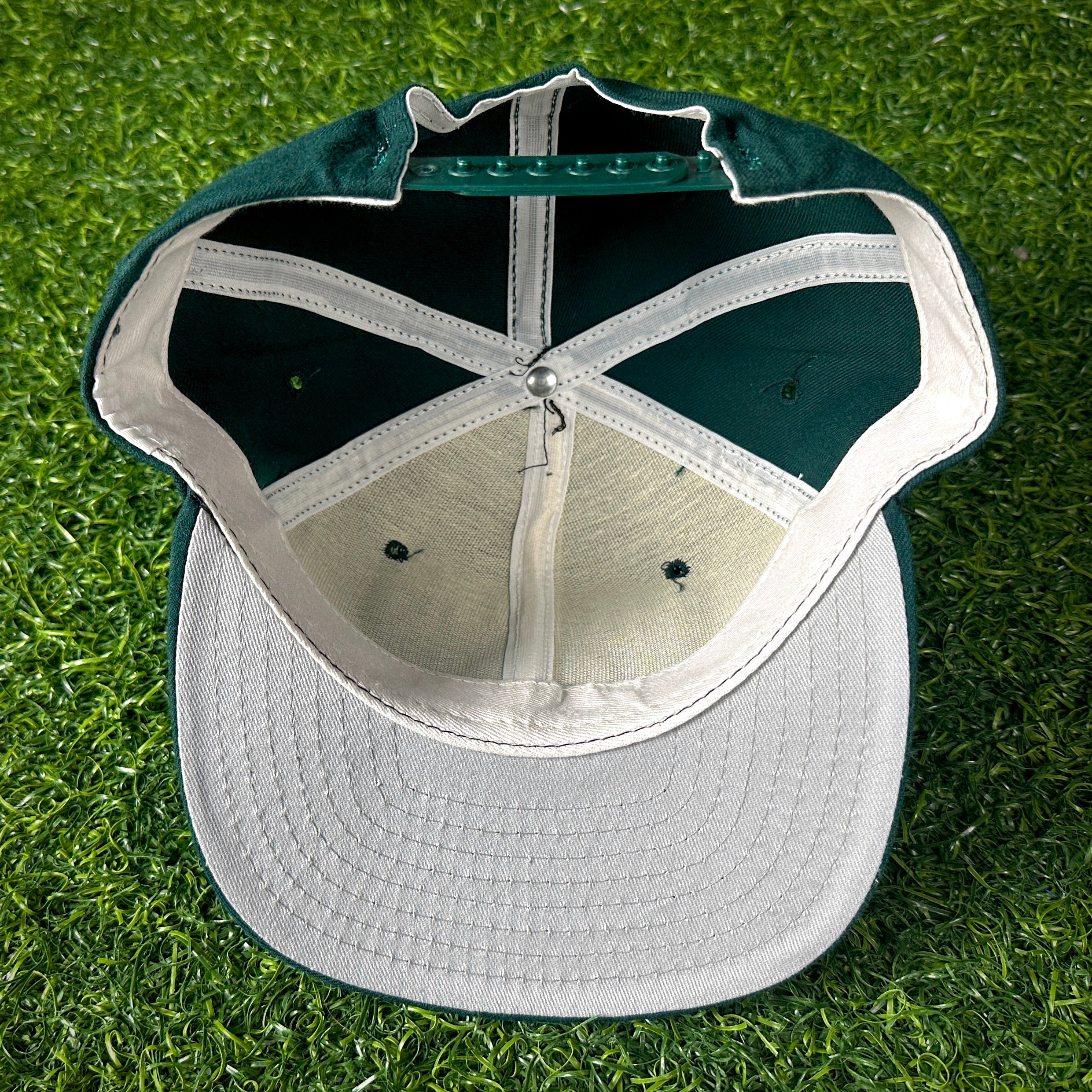 90’s New Era NFL Pro Model Snapback Hat Buffalo Bills Forest Green NEW!