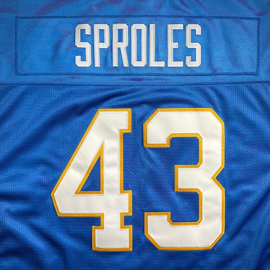New! 2009 NFL Authentic Throwback Jersey San Diego Chargers Darren Sproles 52