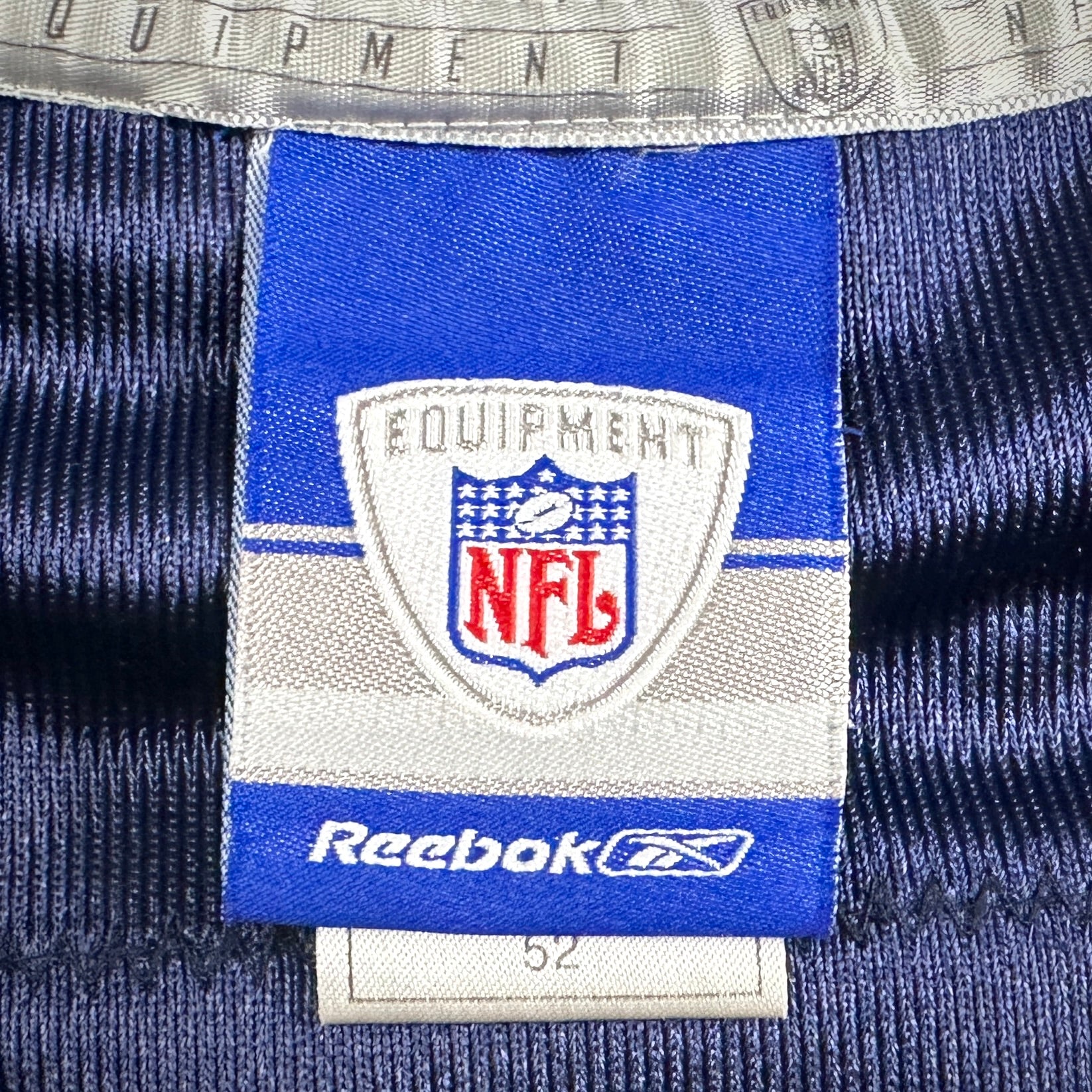 2004 Reebok NFL Authentic Jersey New England Patriots Tom Brady Sz 52 Super Bowl