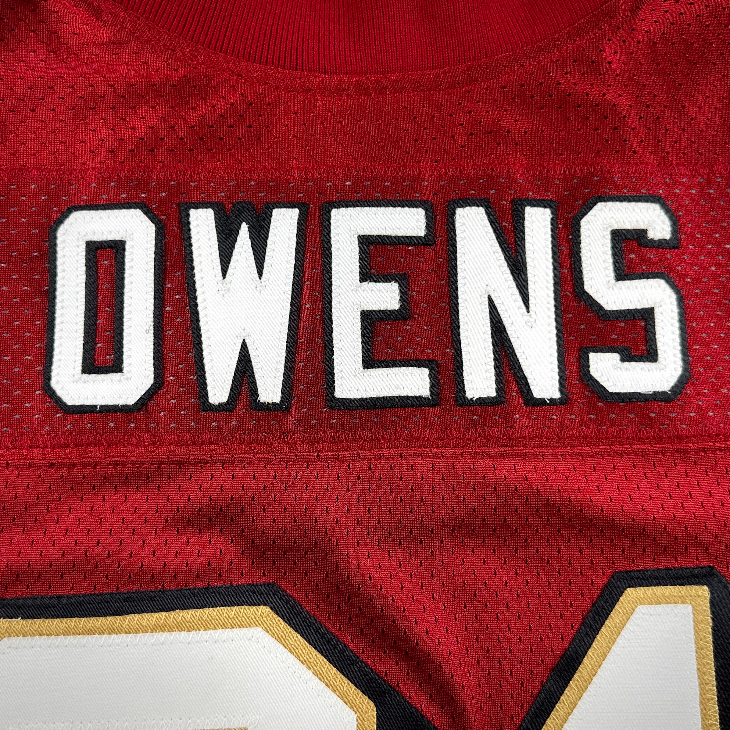 New! 2002 Reebok NFL Authentic Jersey San Francisco 49ers Terrell Owens Sz 52