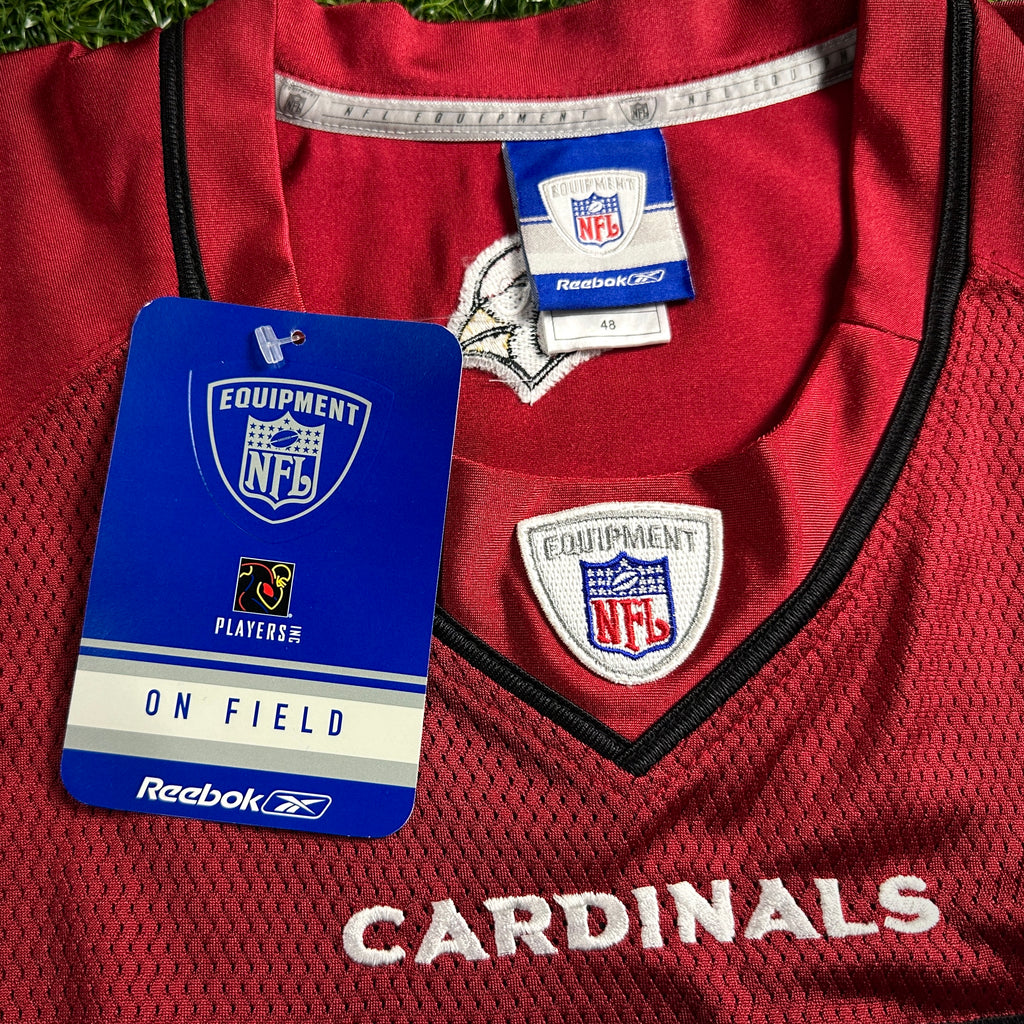 New! 2007 Reebok NFL Authentic Jersey Arizona Cardinals Anquan Boldin Sz. 48 NWT