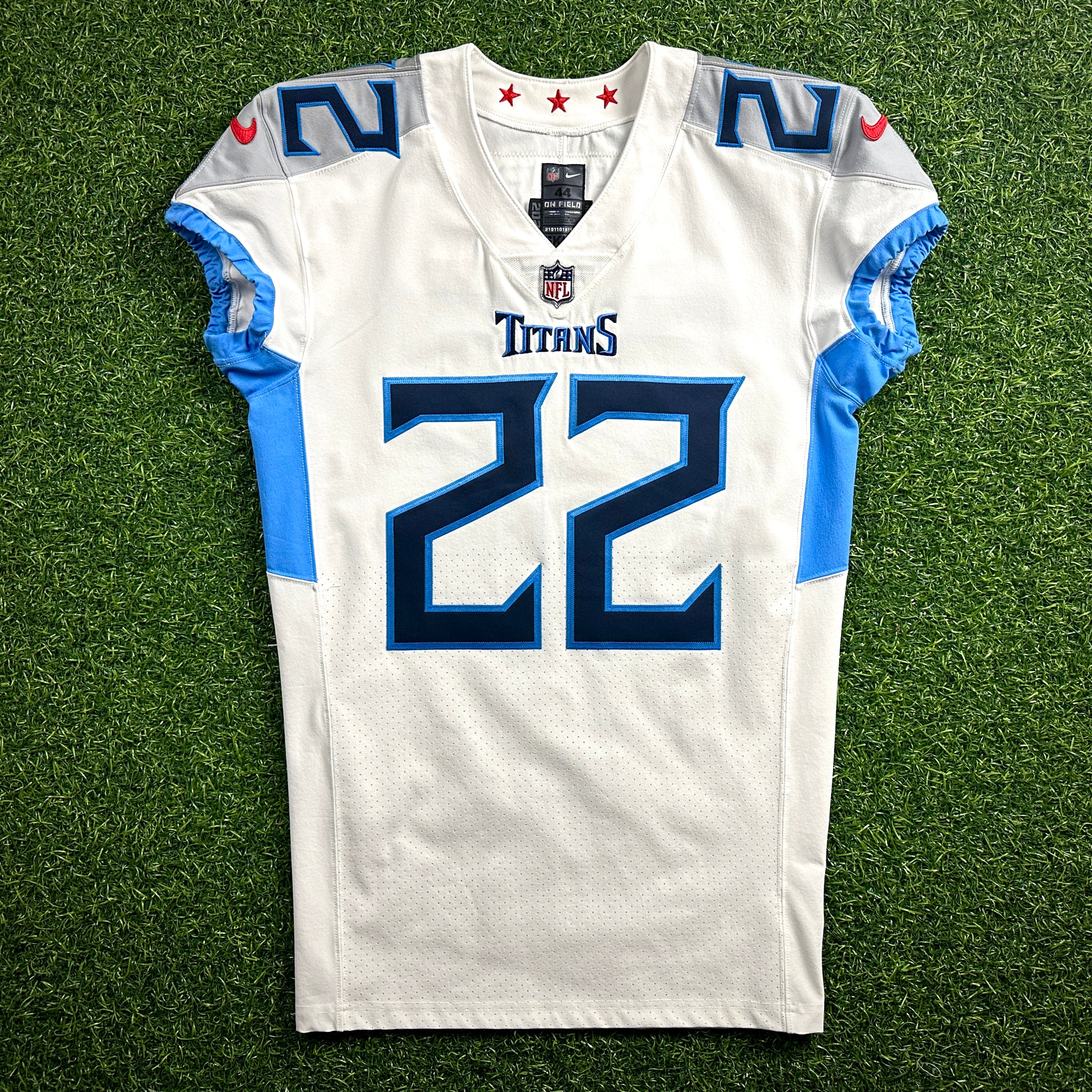 2022 Nike NFL Team-Issued Game Jersey Tennessee Titans Derrick Henry Sz. 44 SKILL