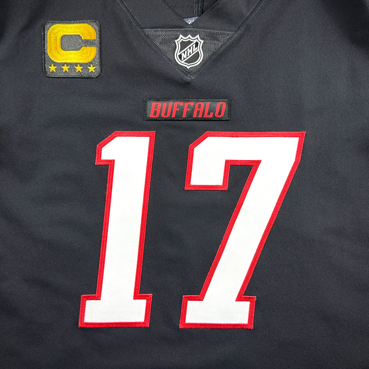 New! Nike NFL X NHL Vapor Elite Authentic Jersey Buffalo Bills Sabres Josh Allen Sz. 44