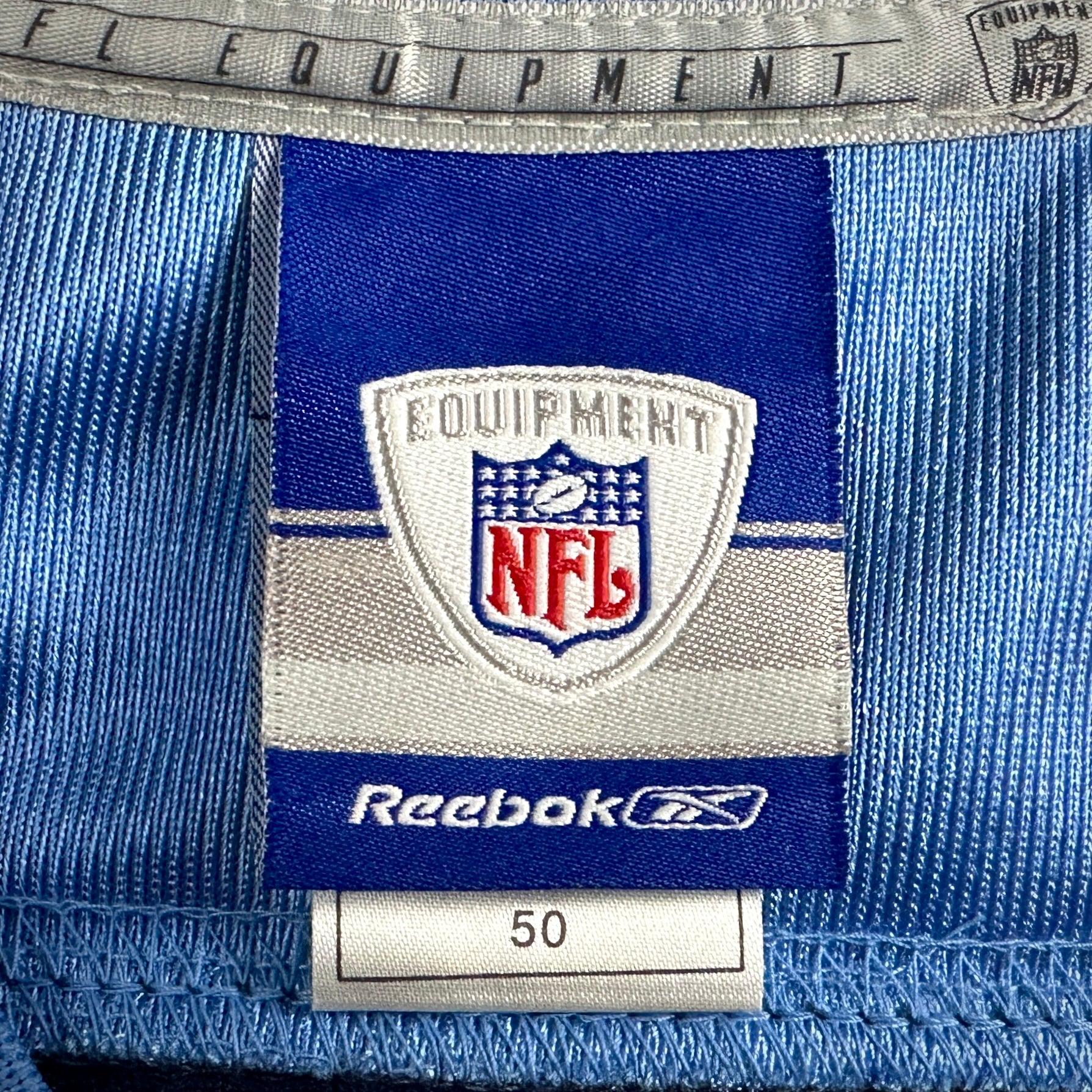 2006 Reebok NFL Authentic Rookie Jersey Tennessee Titans Vince Young Sz. 50 VTG