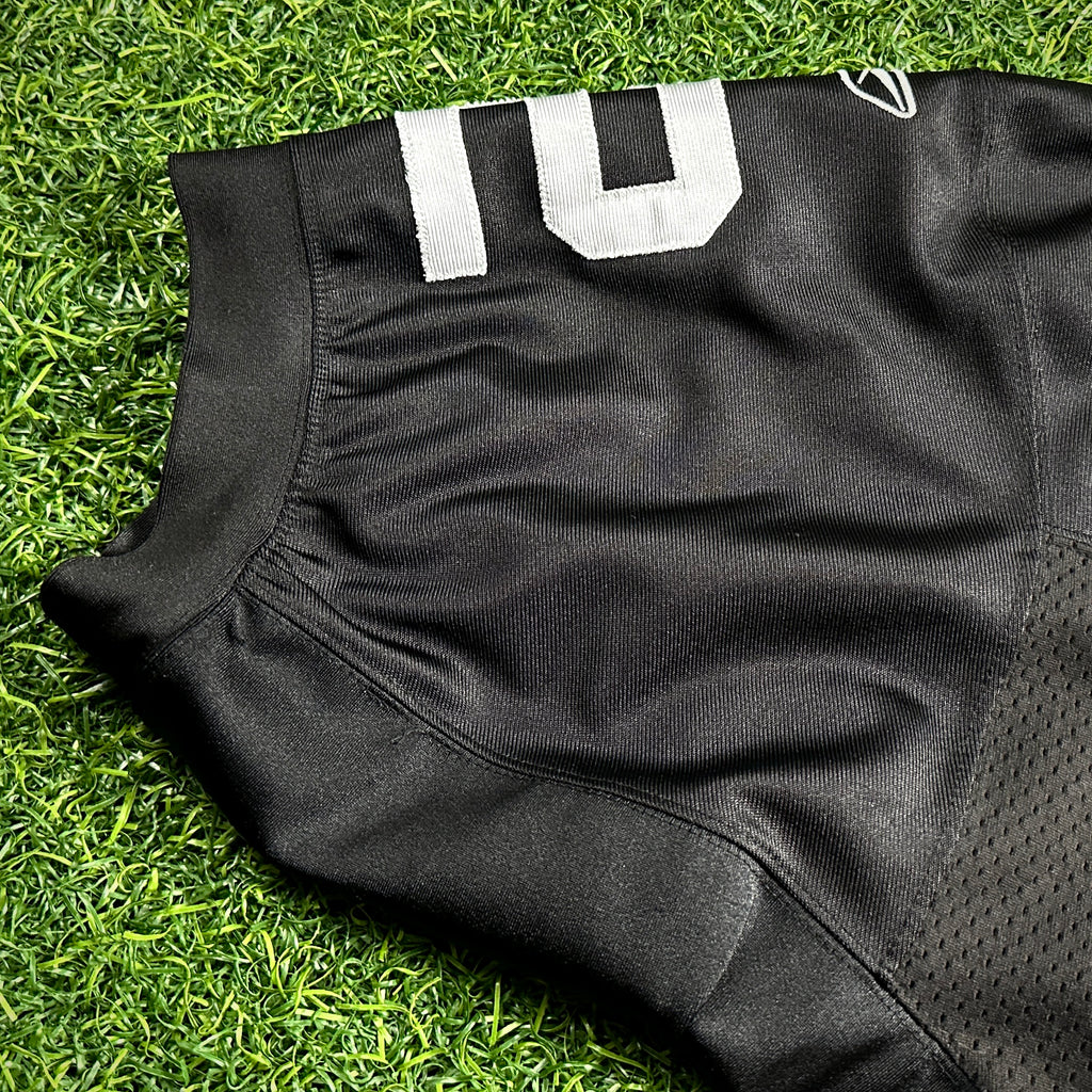 2001 Reebok NFL Authentic Jersey Oakland Raiders Rich Gannon Sz. 50 Vintage Helmet Tag