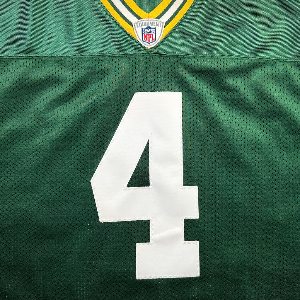 Reebok NFL Authentic Jersey Green Bay Packers Brett Favre Sz. 52 Vintage