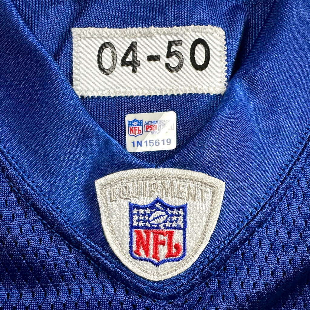 2004 Reebok NFL Team Issued Game Jersey Indianapolis Colts Dwight Freeney Sz. 50 Autograph PSA