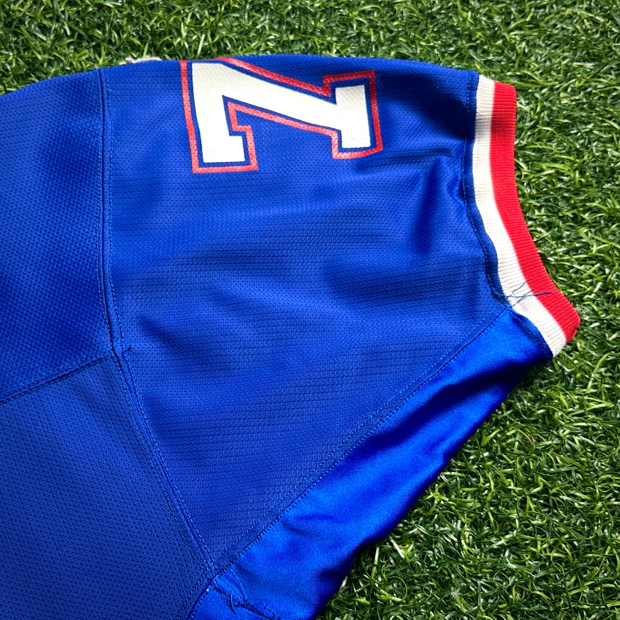 1994 Wilson NFL Game Used Worn Jersey Detroit Lions Lomas Brown Pro Bowl NFC