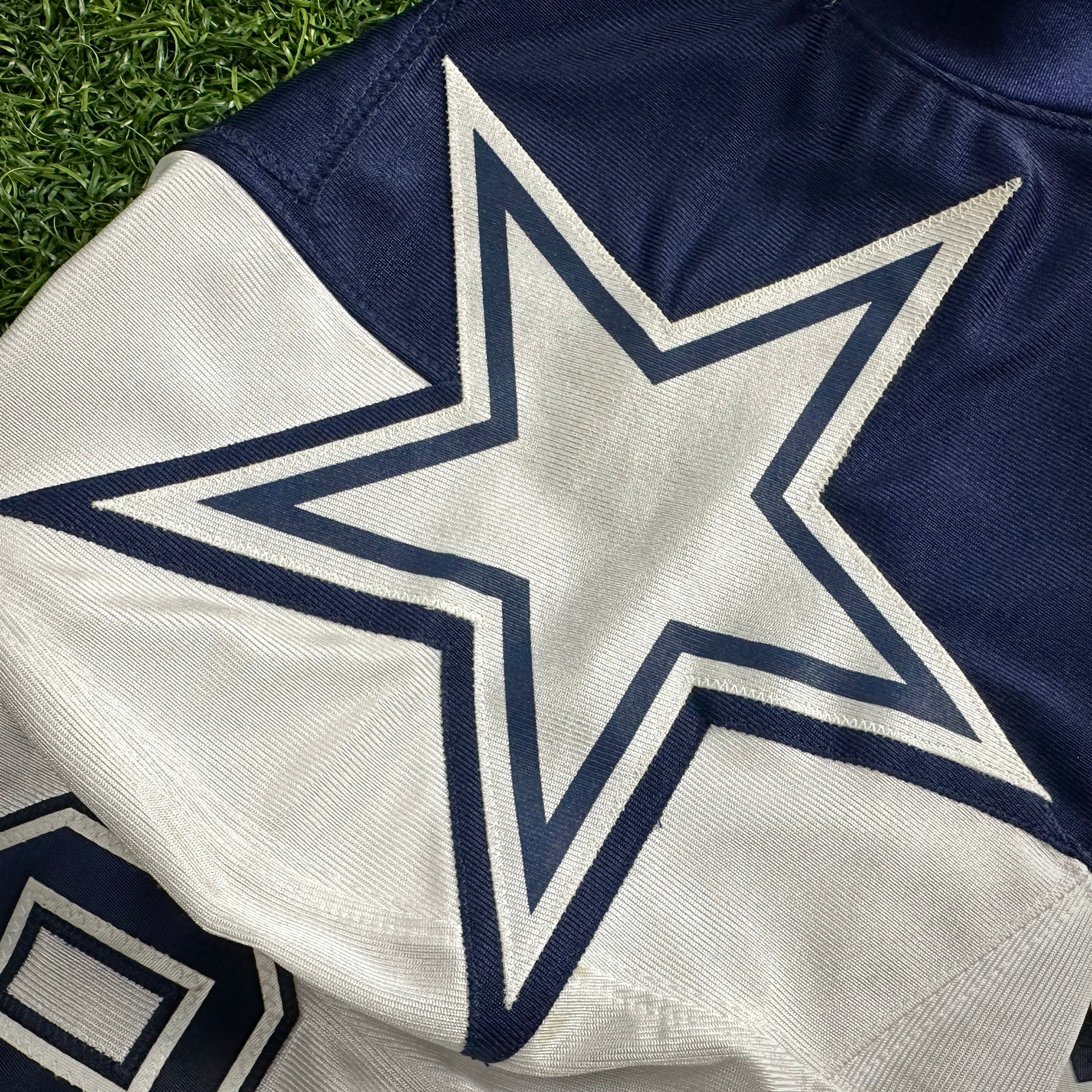 Reebok NFL Authentic Jersey Dallas Cowboys Troy Aikman 48 Throwback Double Star