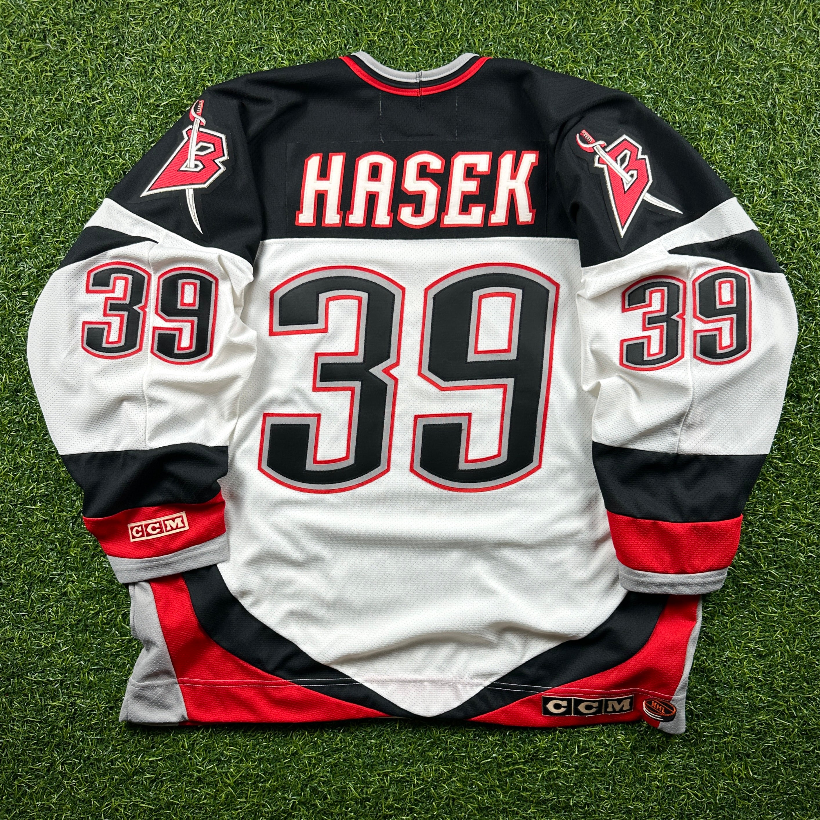 1998/99 CCM NHL Jersey Buffalo Sabres Dominik Hasek Sz. 2XL Vintage