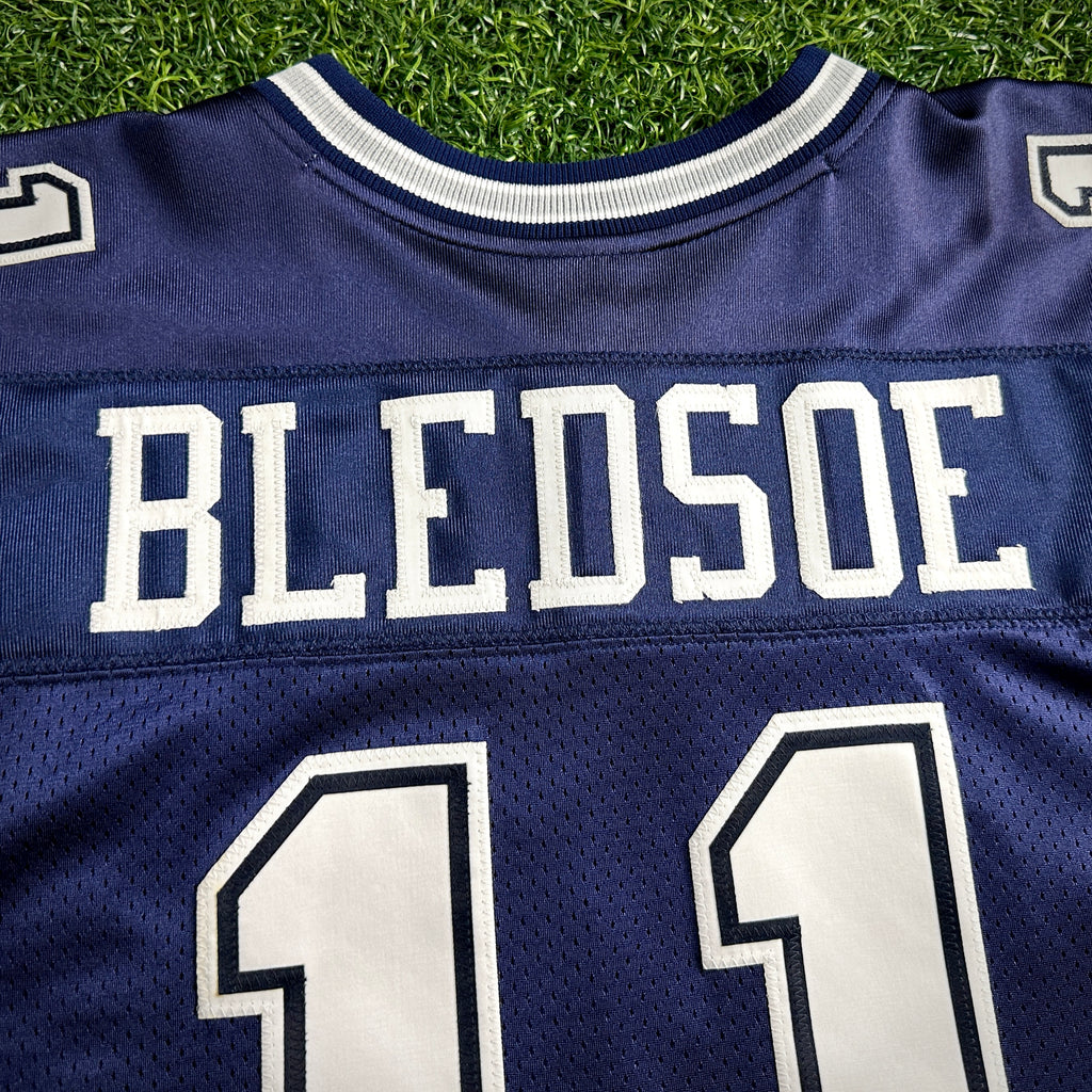 2005 Reebok NFL Authentic Jersey Dallas Cowboys Drew Bledsoe Sz. 52 Vintage