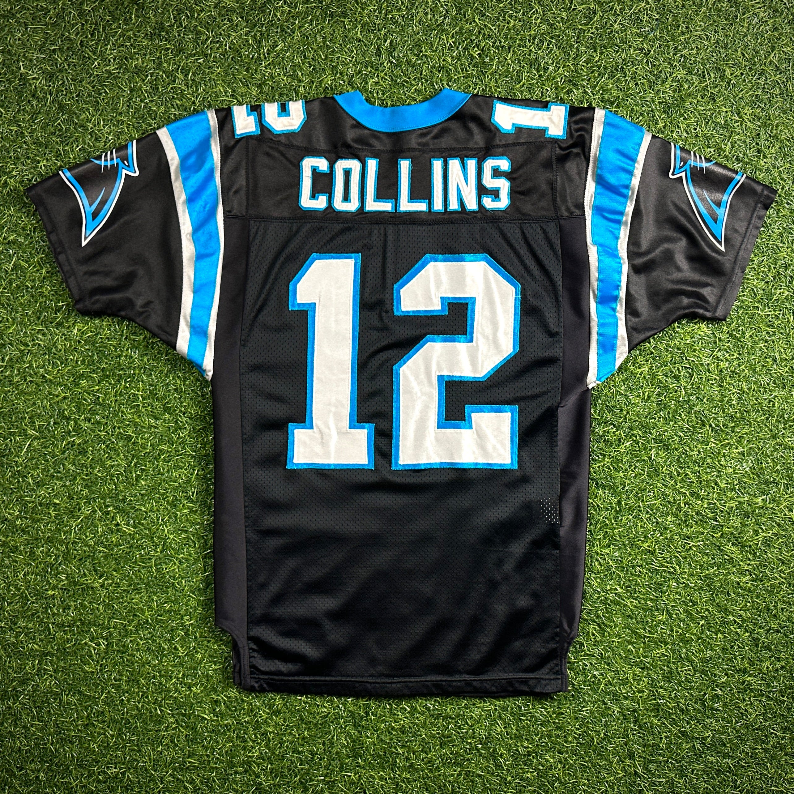 1995 Wilson NFL Authentic Jersey Carolina Panthers Keery Collins Rookie Sz. 46