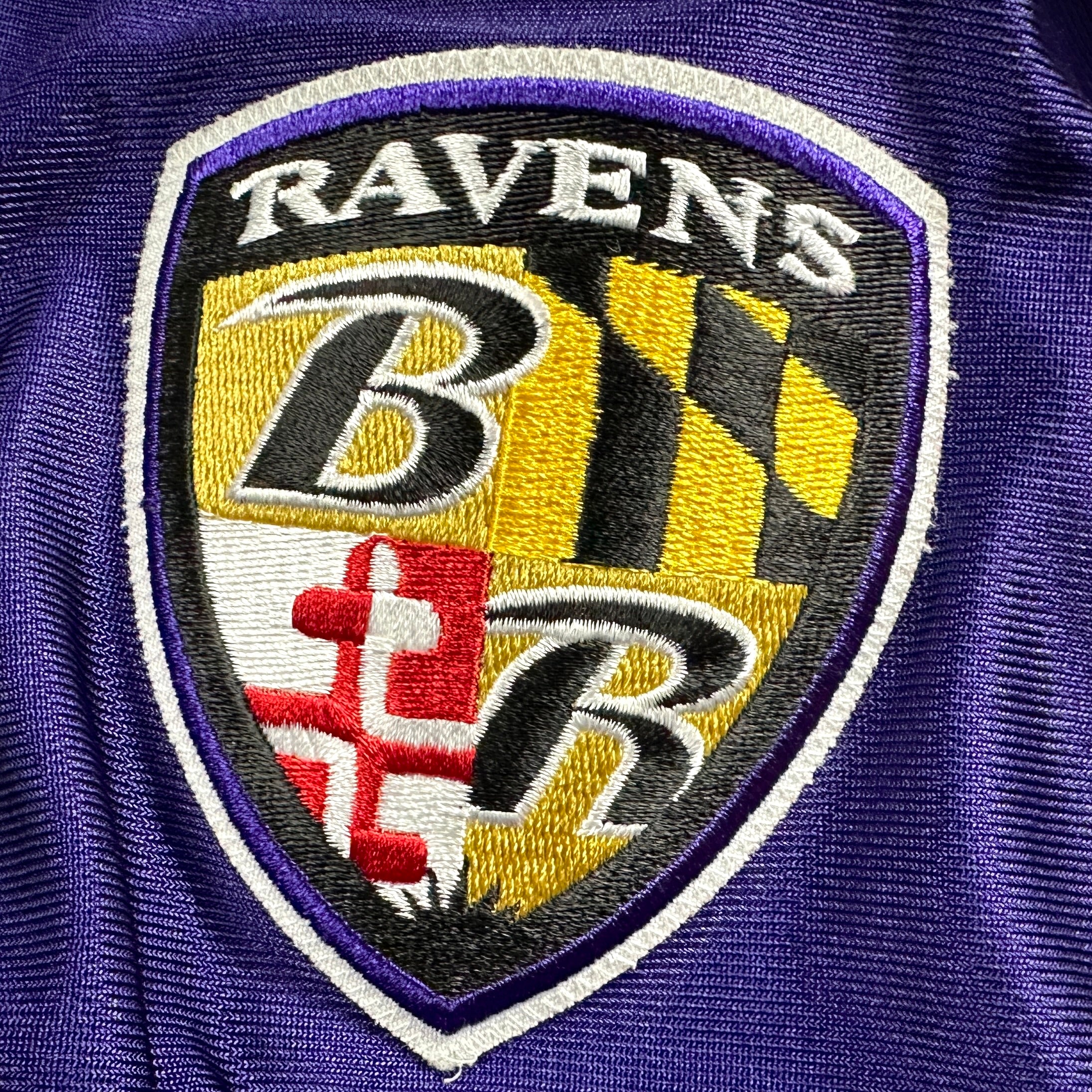 2001 Reebok NFL Authentic Jersey Baltimore Ravens Ray Lewis Sz. 52 Helmet Tag Vintage