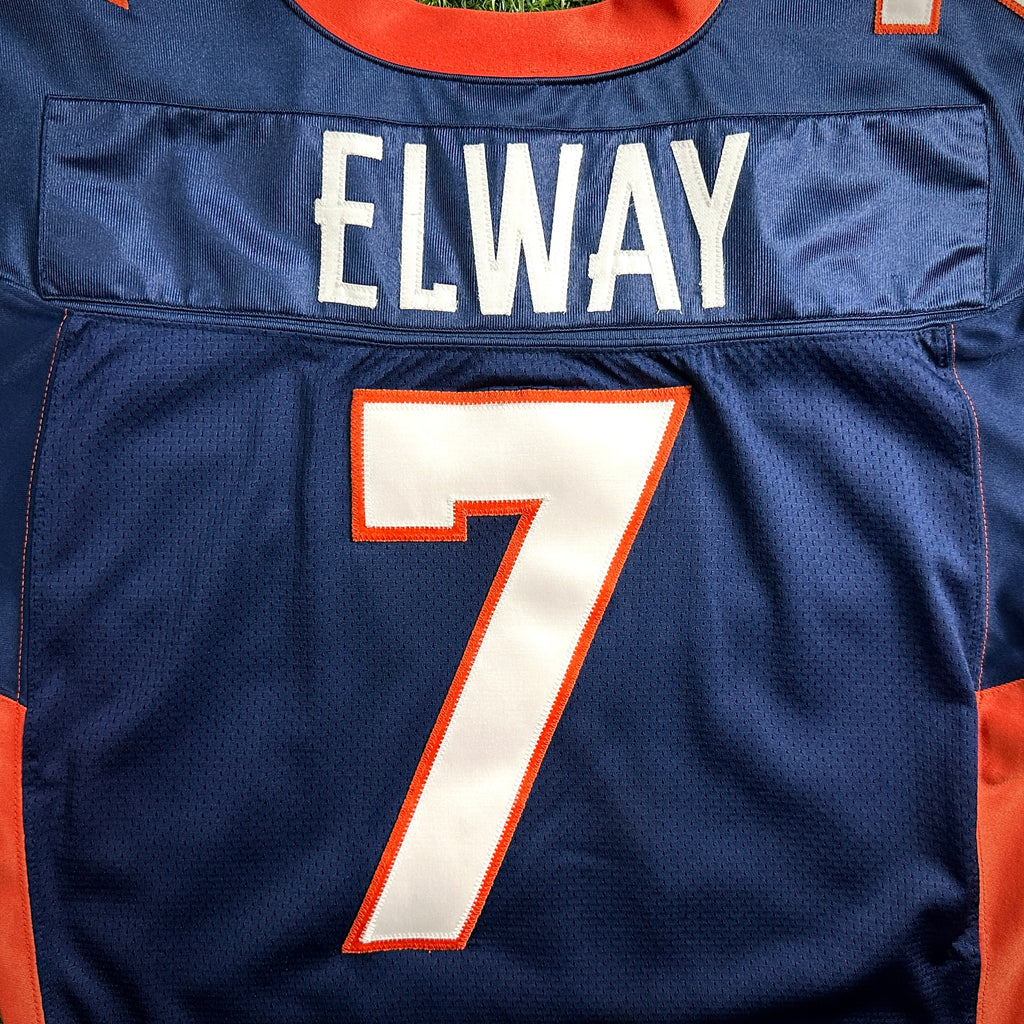 1997 Nike NFL Authentic Jersey Denver Broncos John Elway Super Bowl XXXII HOF