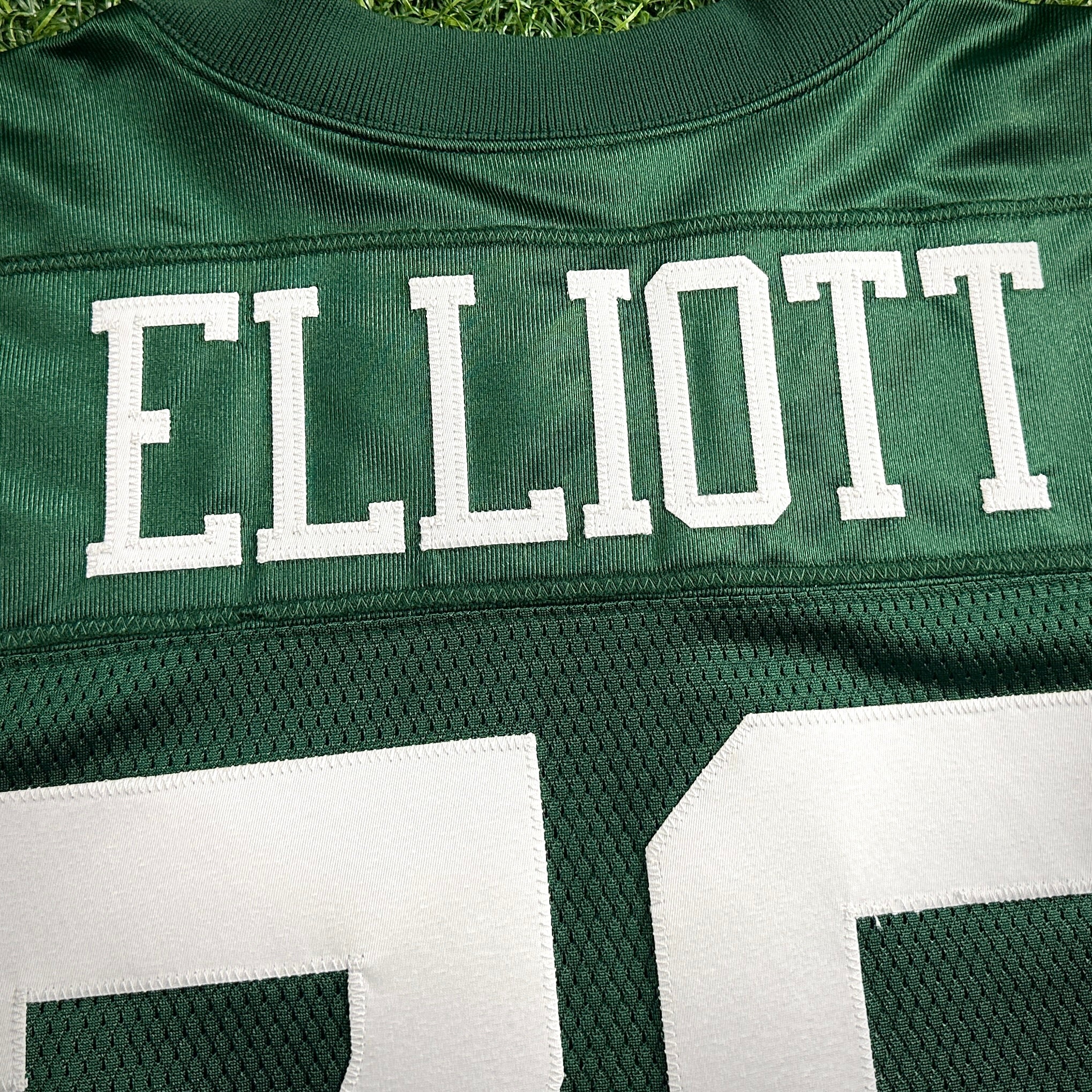 New! 2000 Nike NFL Authentic Jersey New York Jets Jumbo Elliott Sz. 52 NWT