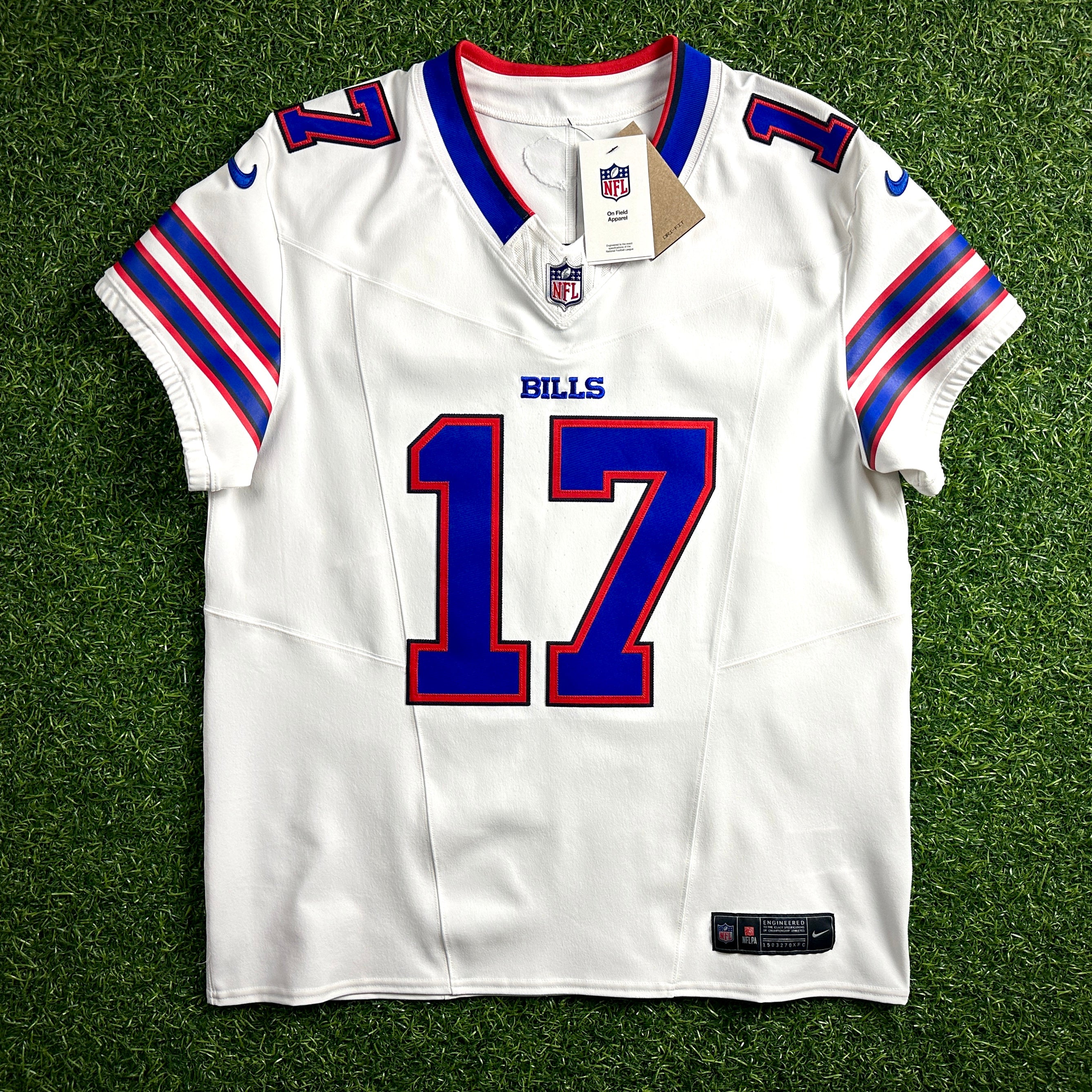 New! 2025 Nike NFL Elite Authentic Jersey Buffalo Bills Josh Allen Sz. 44 MVP