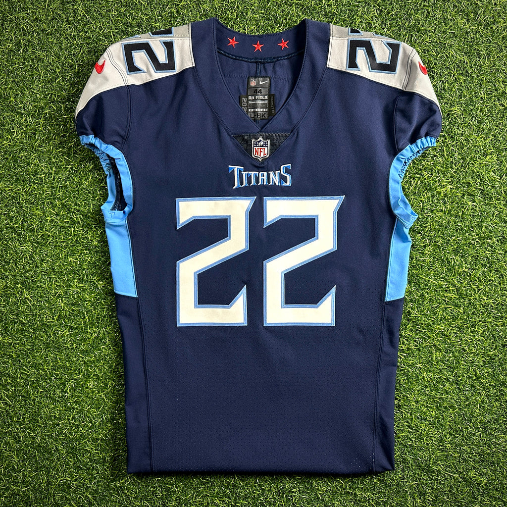 2021 Nike NFL Authentic Jersey Tennessee Titans Derrick Henry Autograph JSA
