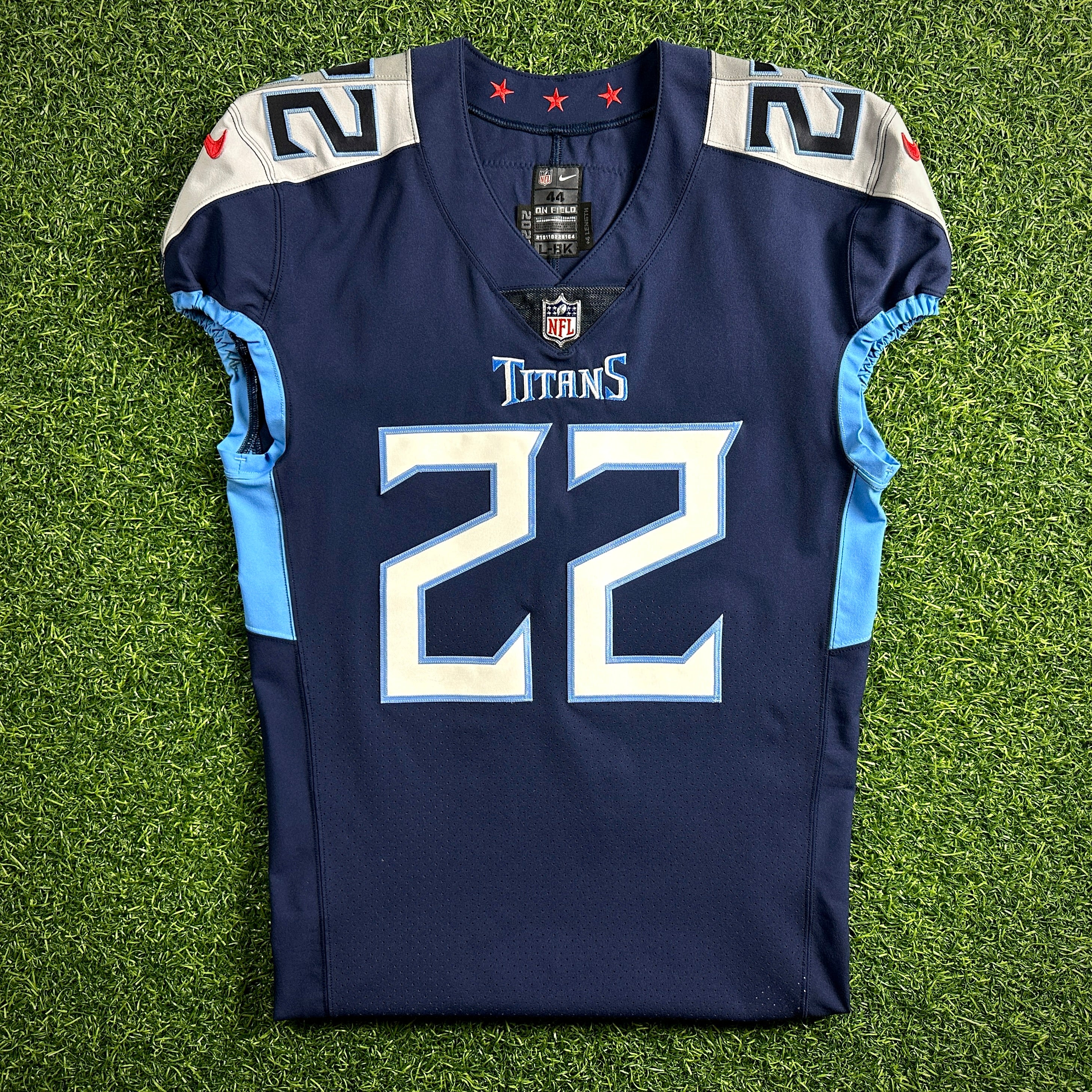 2021 Nike NFL Authentic Jersey Tennessee Titans Derrick Henry Autograph JSA