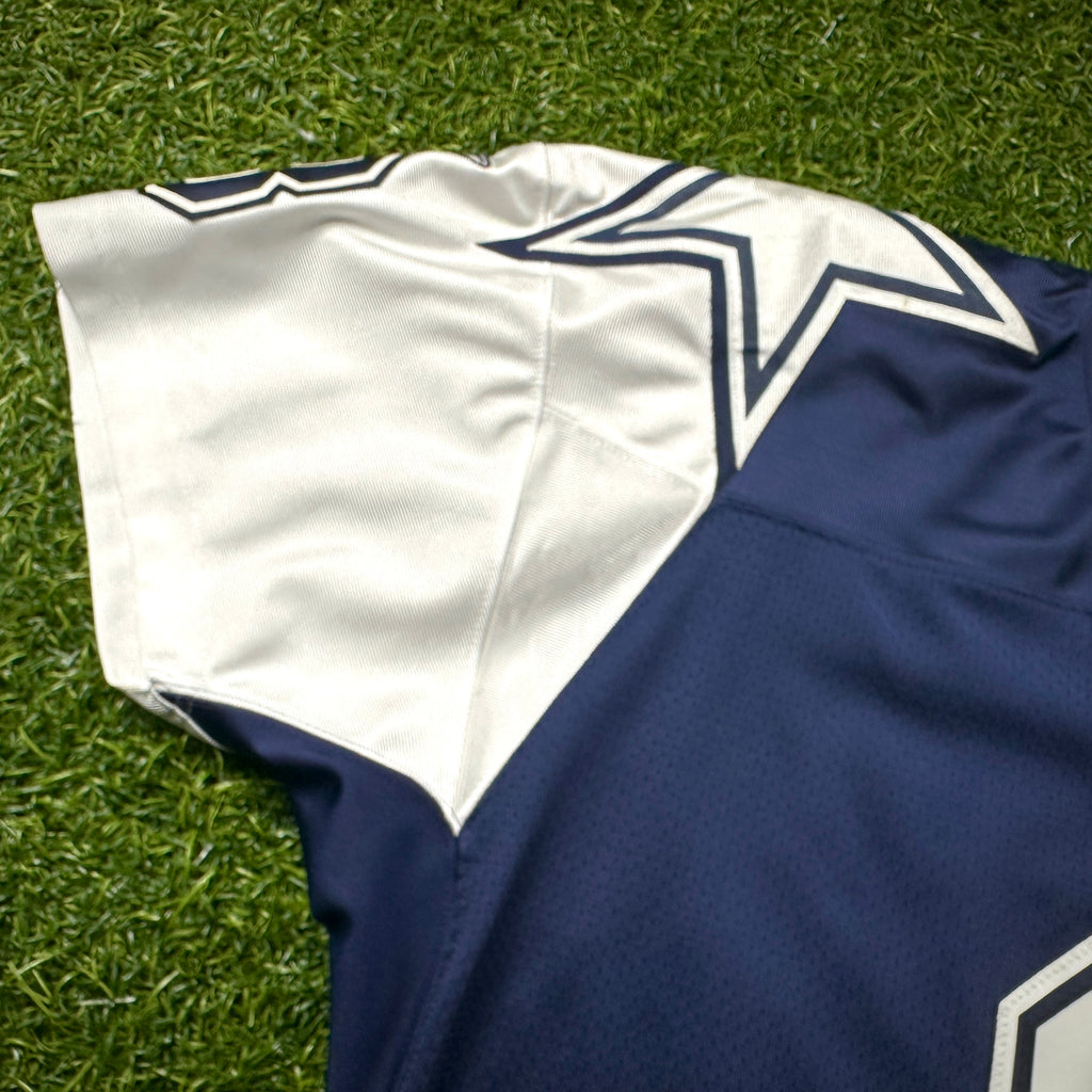 Reebok NFL Authentic Jersey Dallas Cowboys Troy Aikman Sz. 48 Throwback Double Star