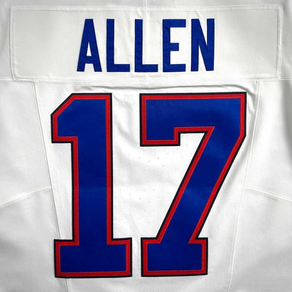 New! 2025 Nike NFL Vapor FUSE Elite Authentic Jersey Buffalo Bills Josh Allen Sz. 44 White Road