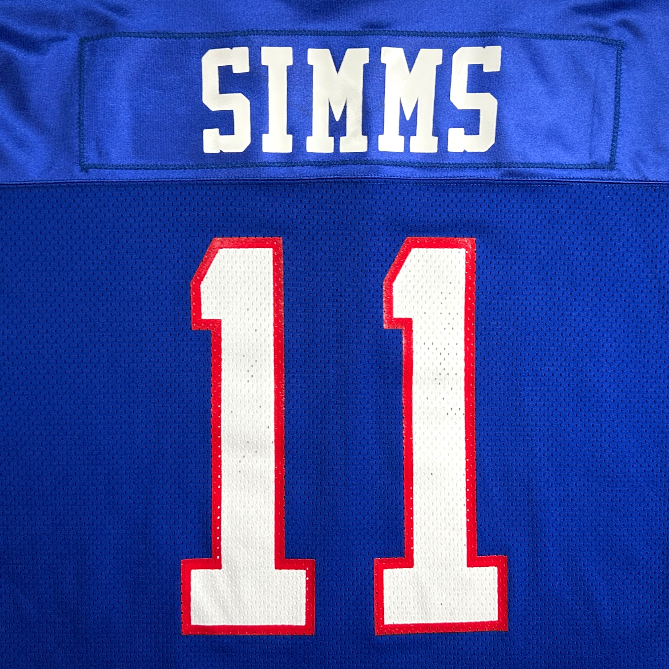 1993 Gerry Cosby NFL Pro Model Jersey New York Giants Phil Simms Sz. 2XL Ripon